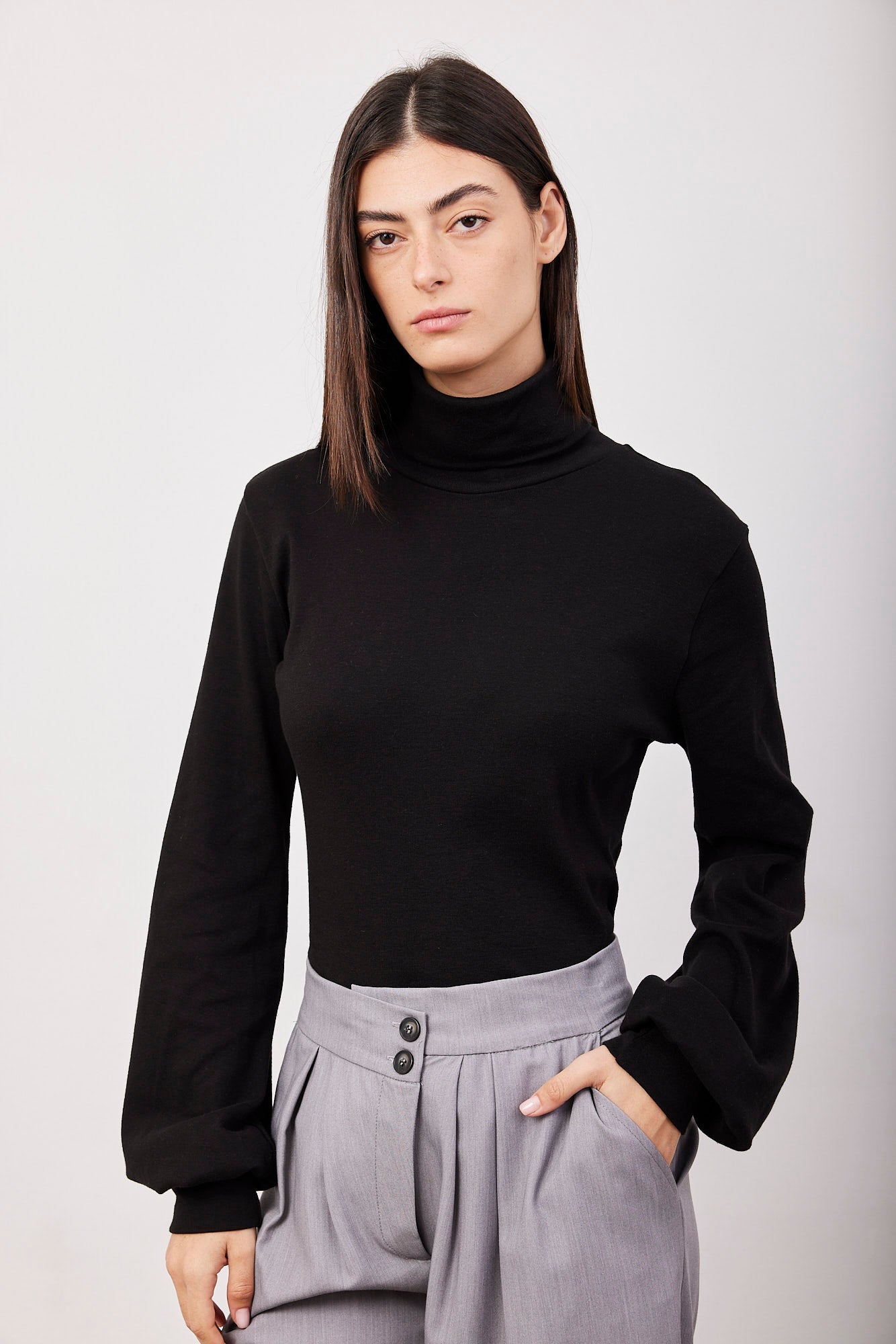 חולצת גולף עם שרוולים נפוחים - ITAY BRANDS