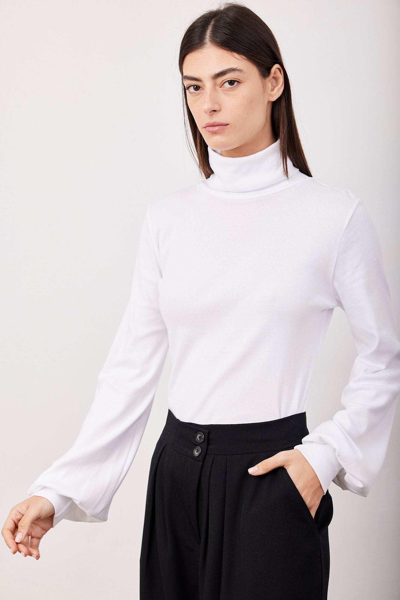 חולצת גולף עם שרוולים נפוחים - ITAY BRANDS