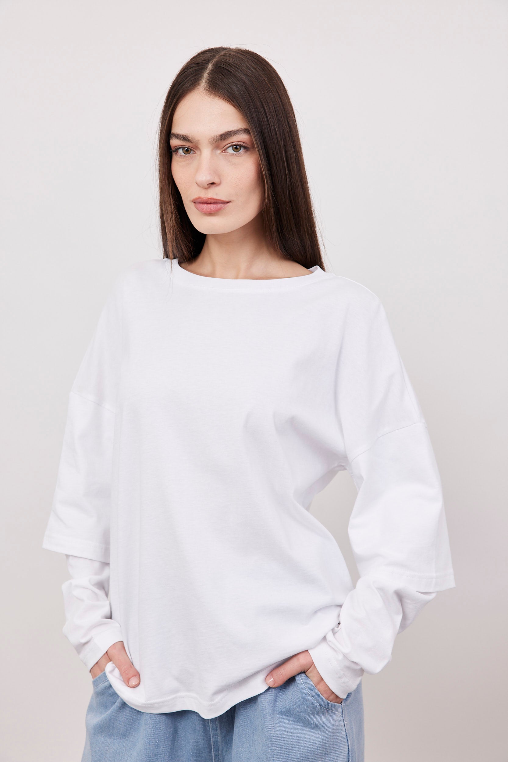 חולצת טי-שירט שכבות