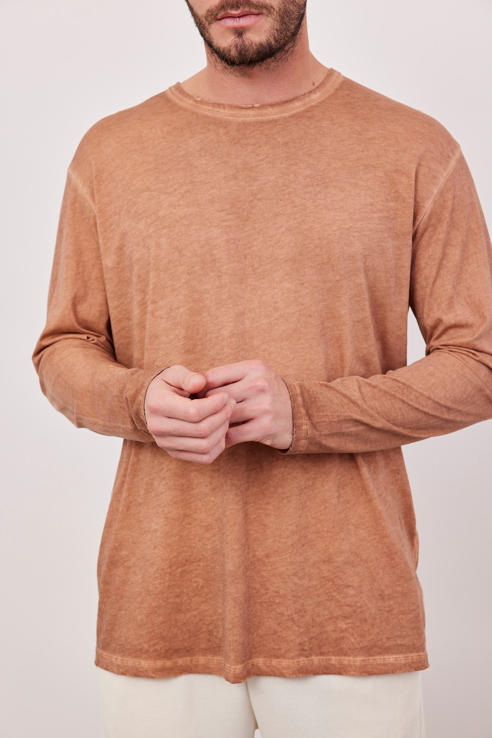 חולצת ווש ארוכה