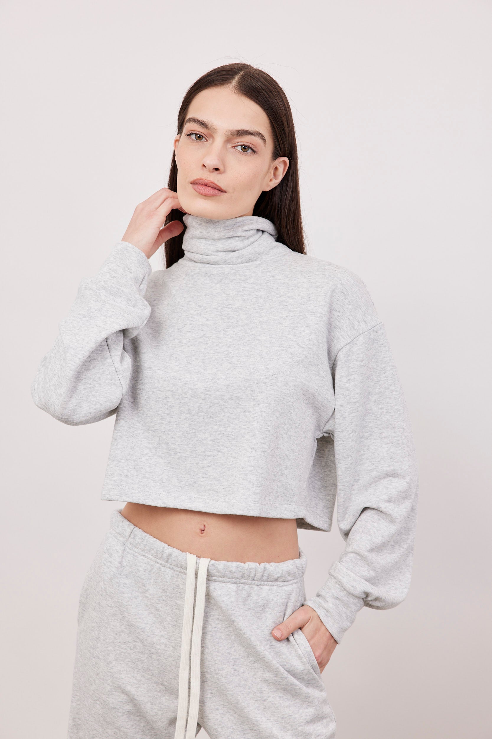 חולצת פרנץ טרי גולף קרופ