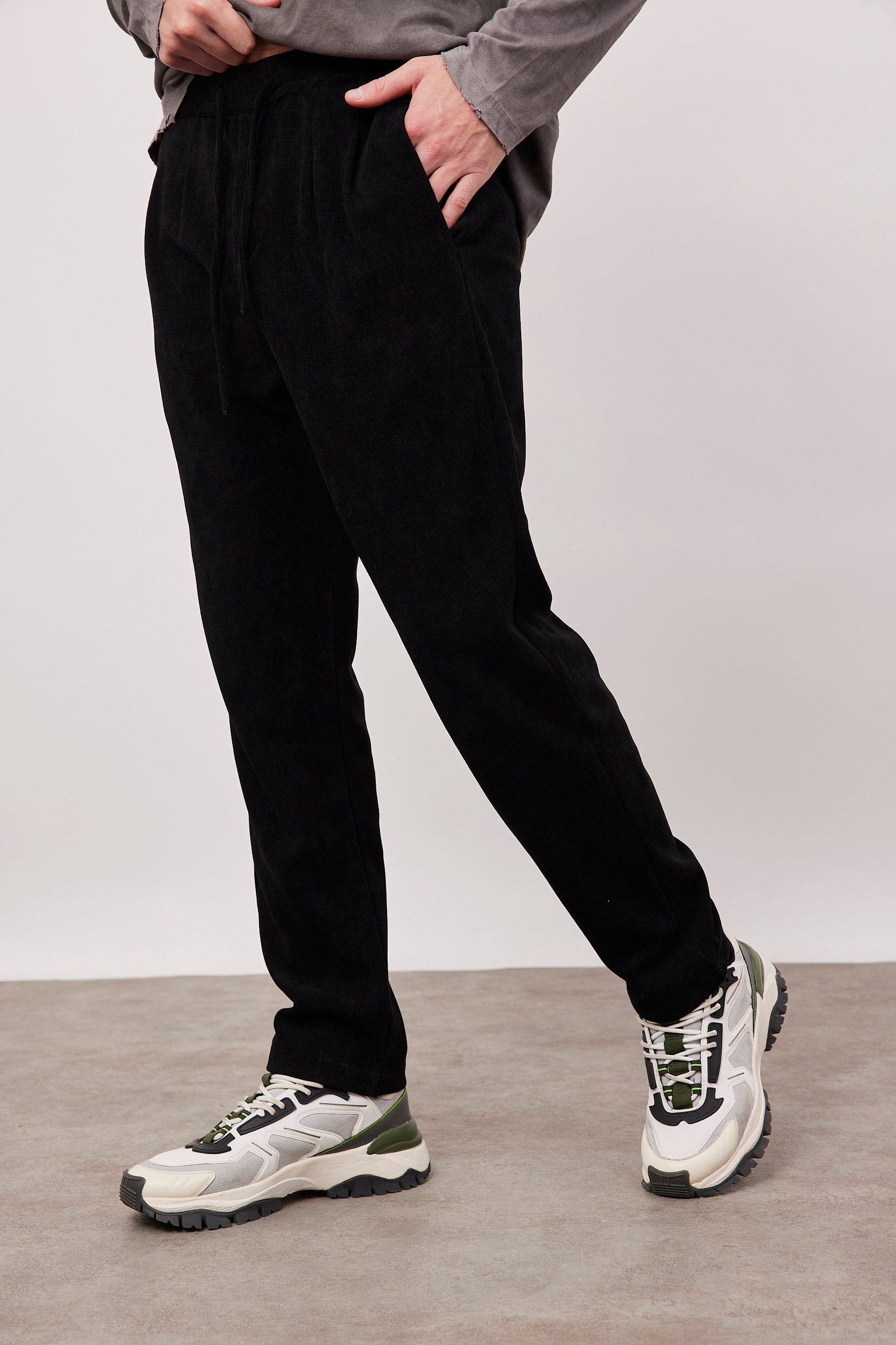 מכנסיים ארוכים סיומת גומי