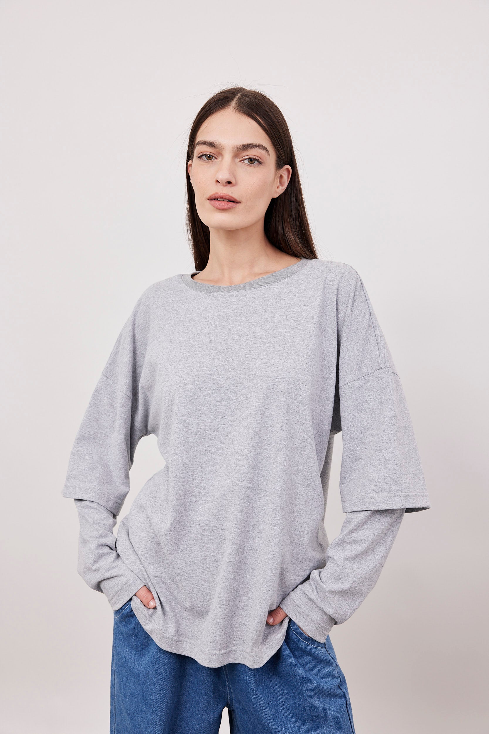 חולצת טי-שירט שכבות