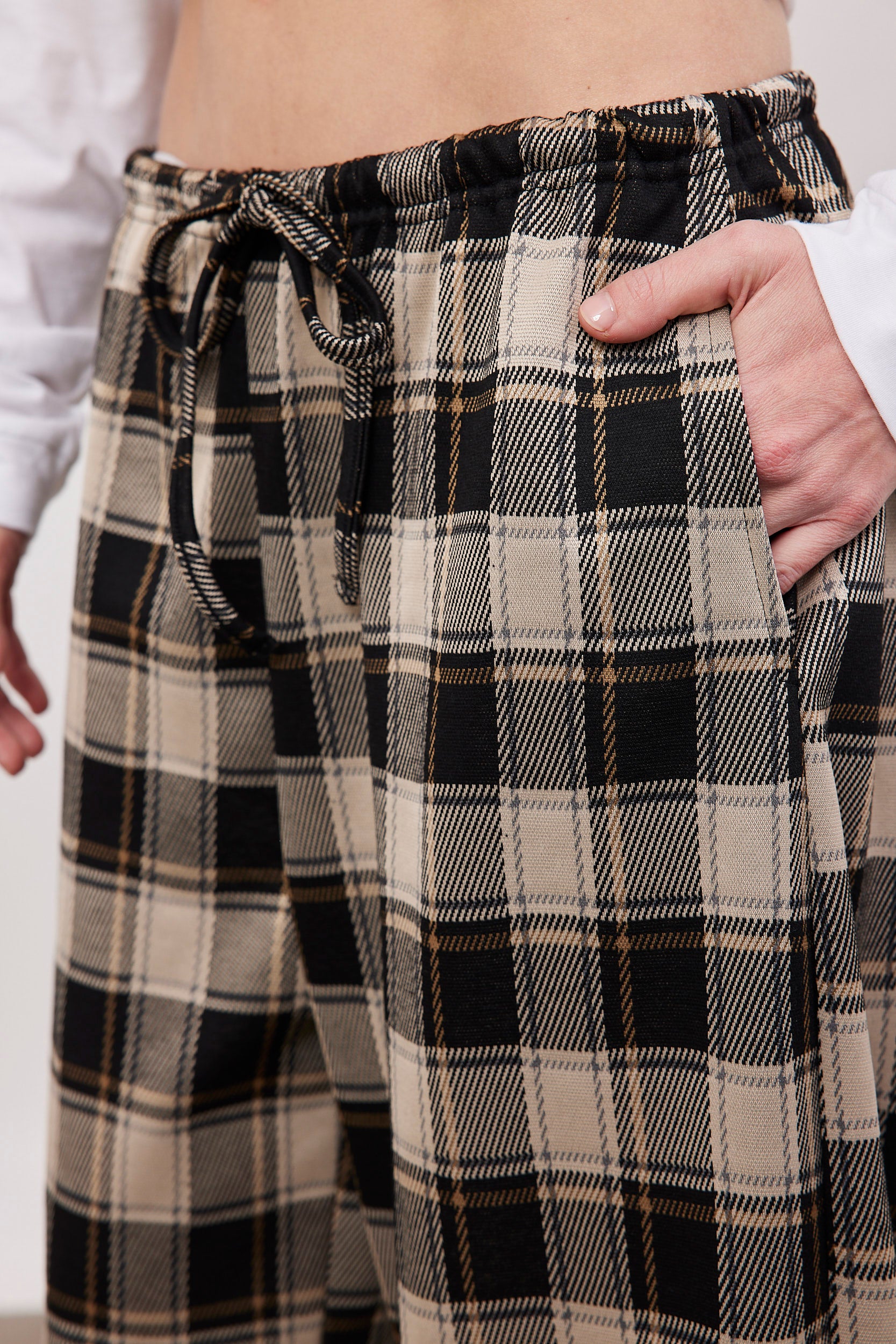 מכנסי בלון משובצים