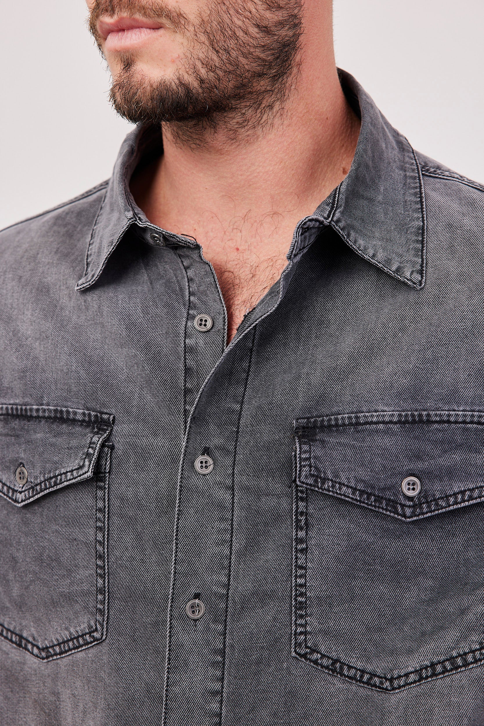 חולצת גינס ארוכה