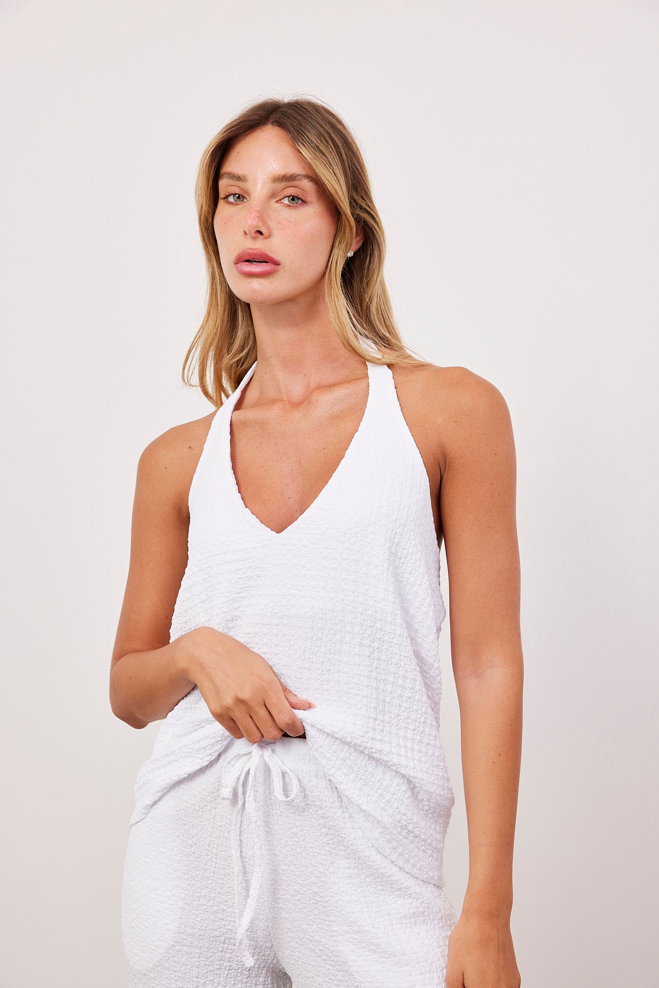 חליפת גופיית קולר בטקסטורה - ITAY BRANDS