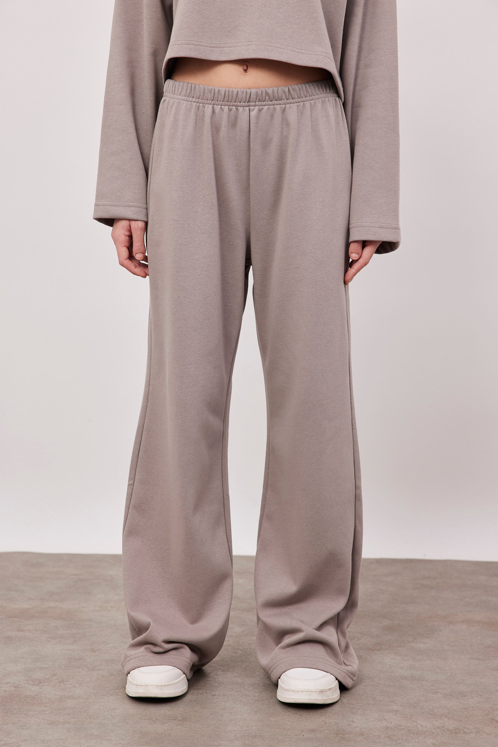 מכנסי פרנץ טרי גזרה נמוכה