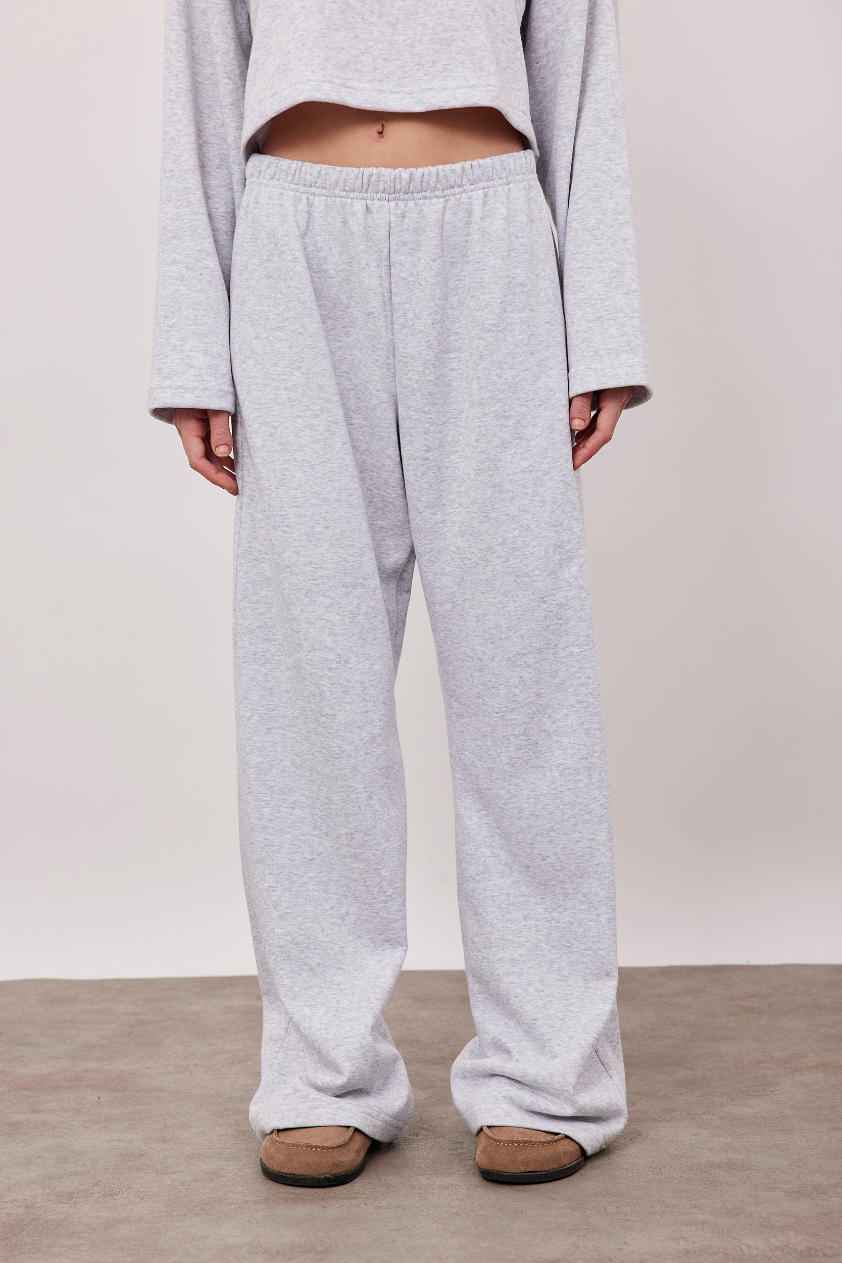 מכנסי פרנץ טרי גזרה נמוכה