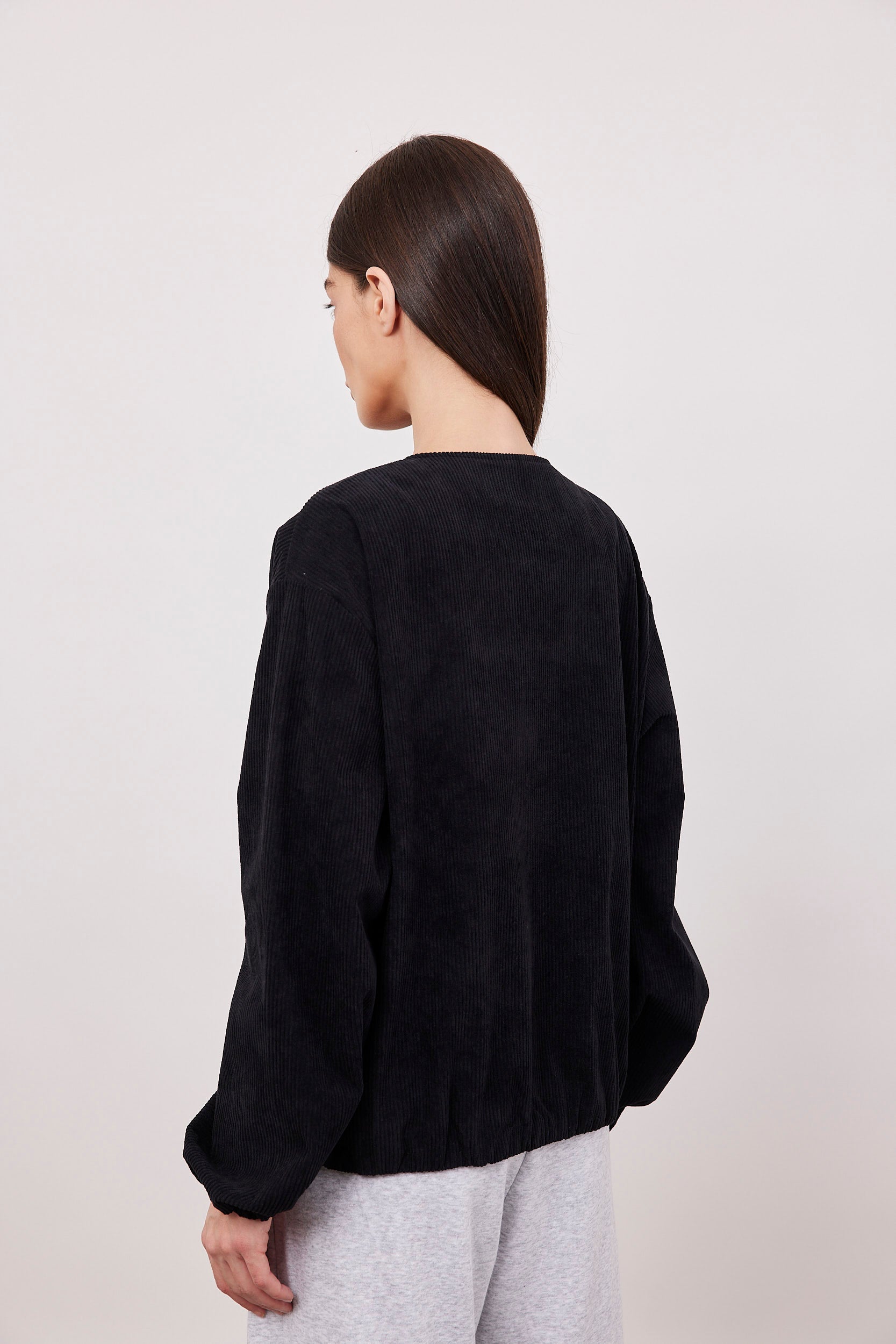 גקט קורדרוי עם רוכסן