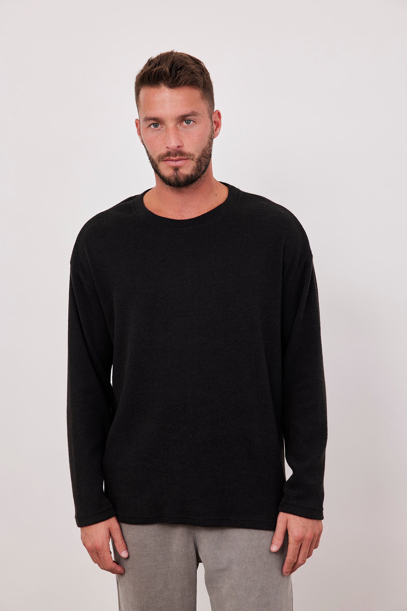 סריג ארוך מבד משוייף