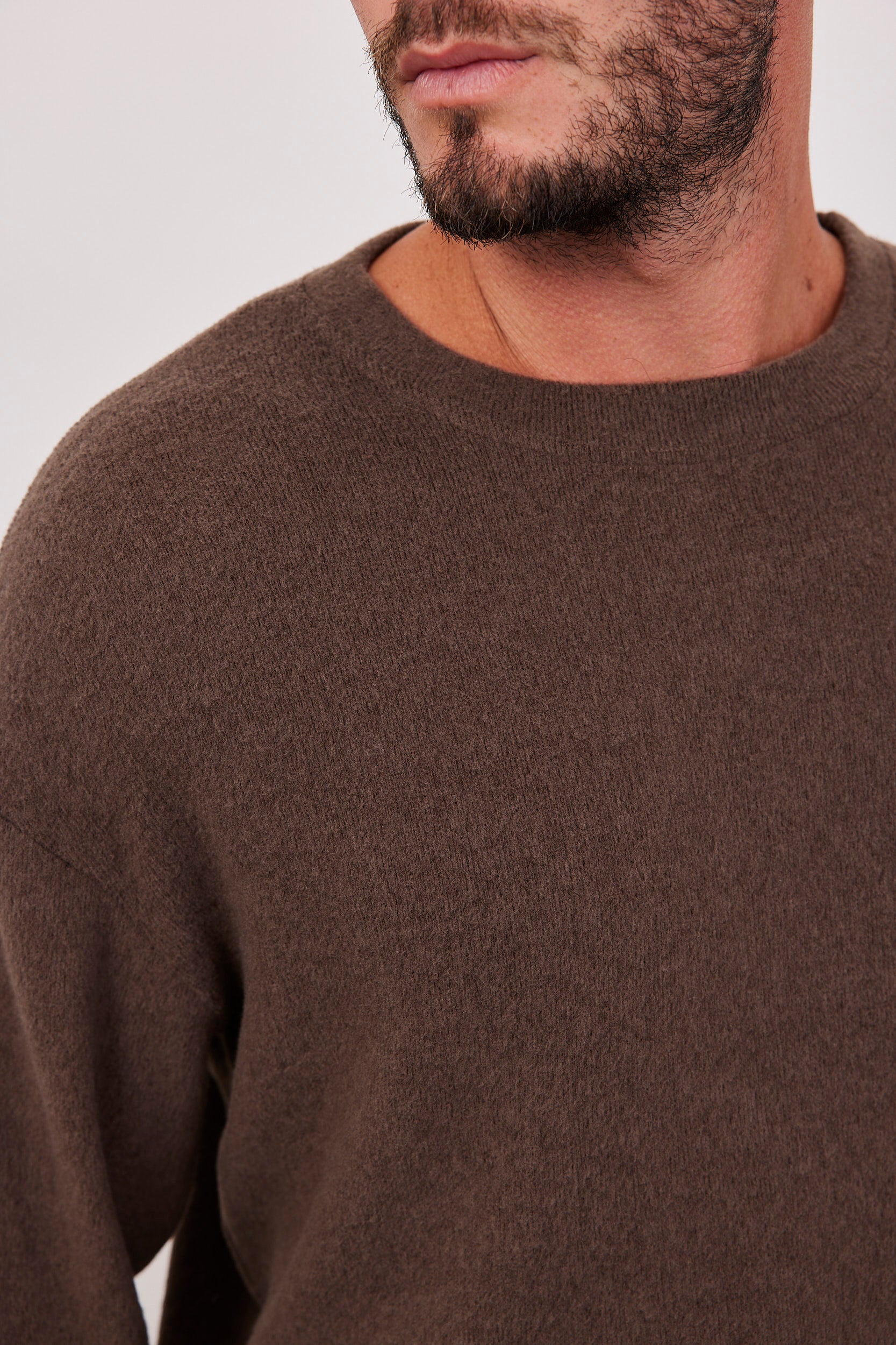 סריג ארוך מבד משוייף