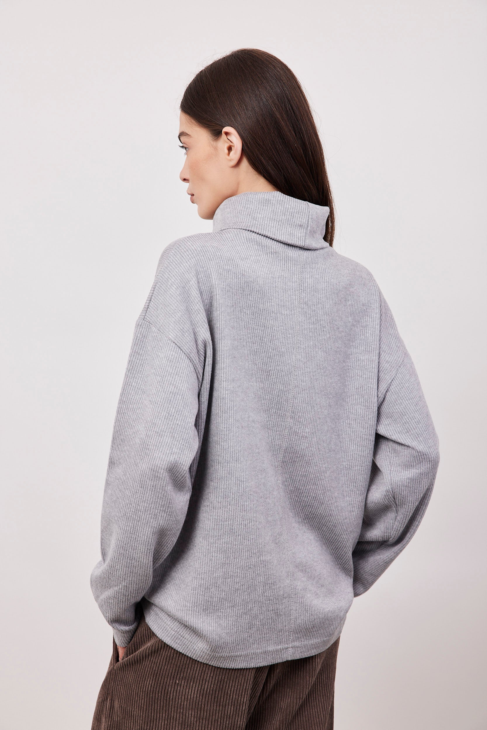 סריג גולף טקסטורת פסים