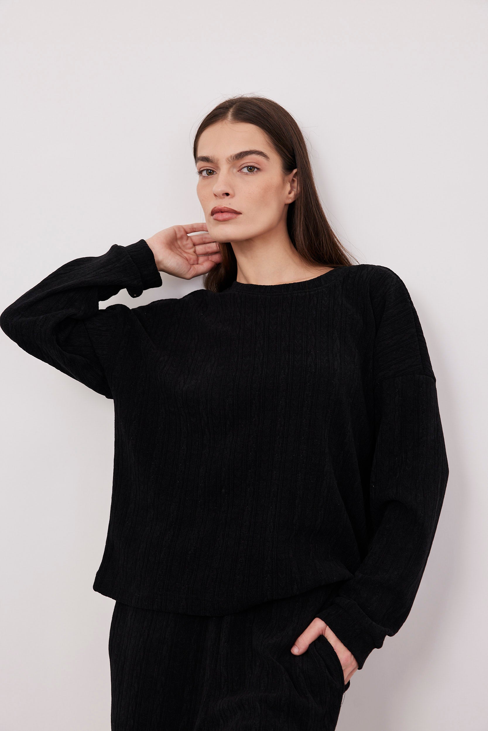 סריג אוברסייז בטקסטורה