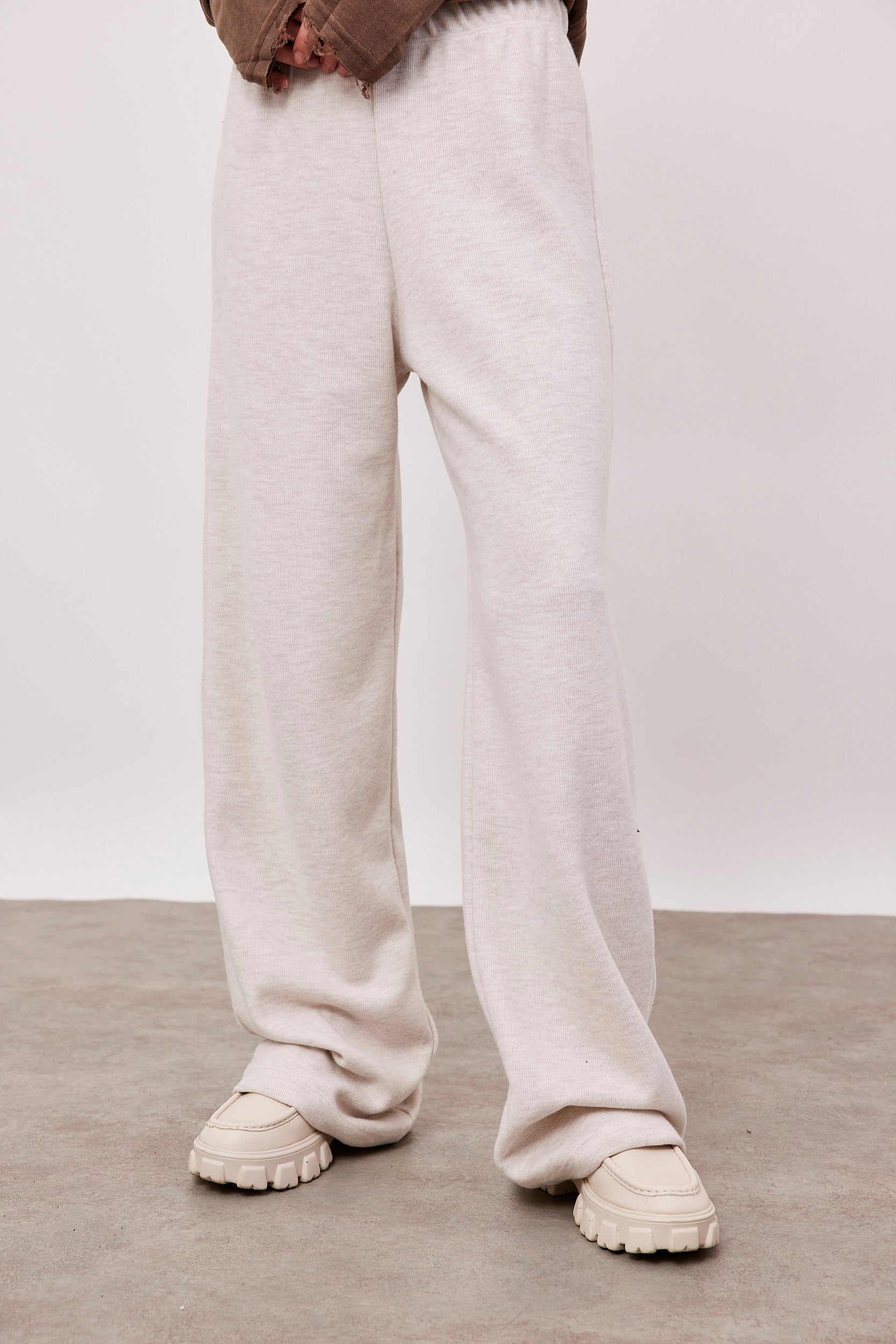 מכנסיים ארוכים בד סריג