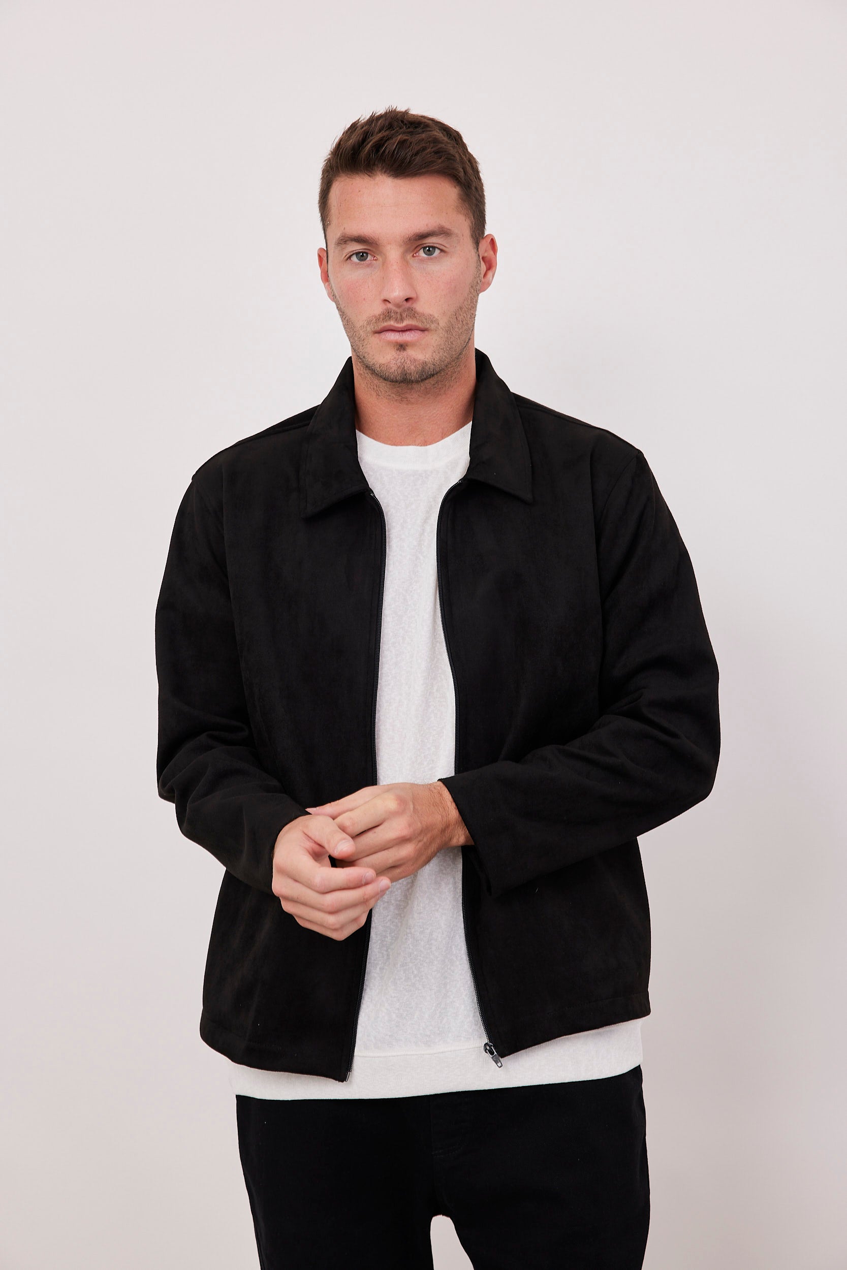 גקט זמש עם רוכסן