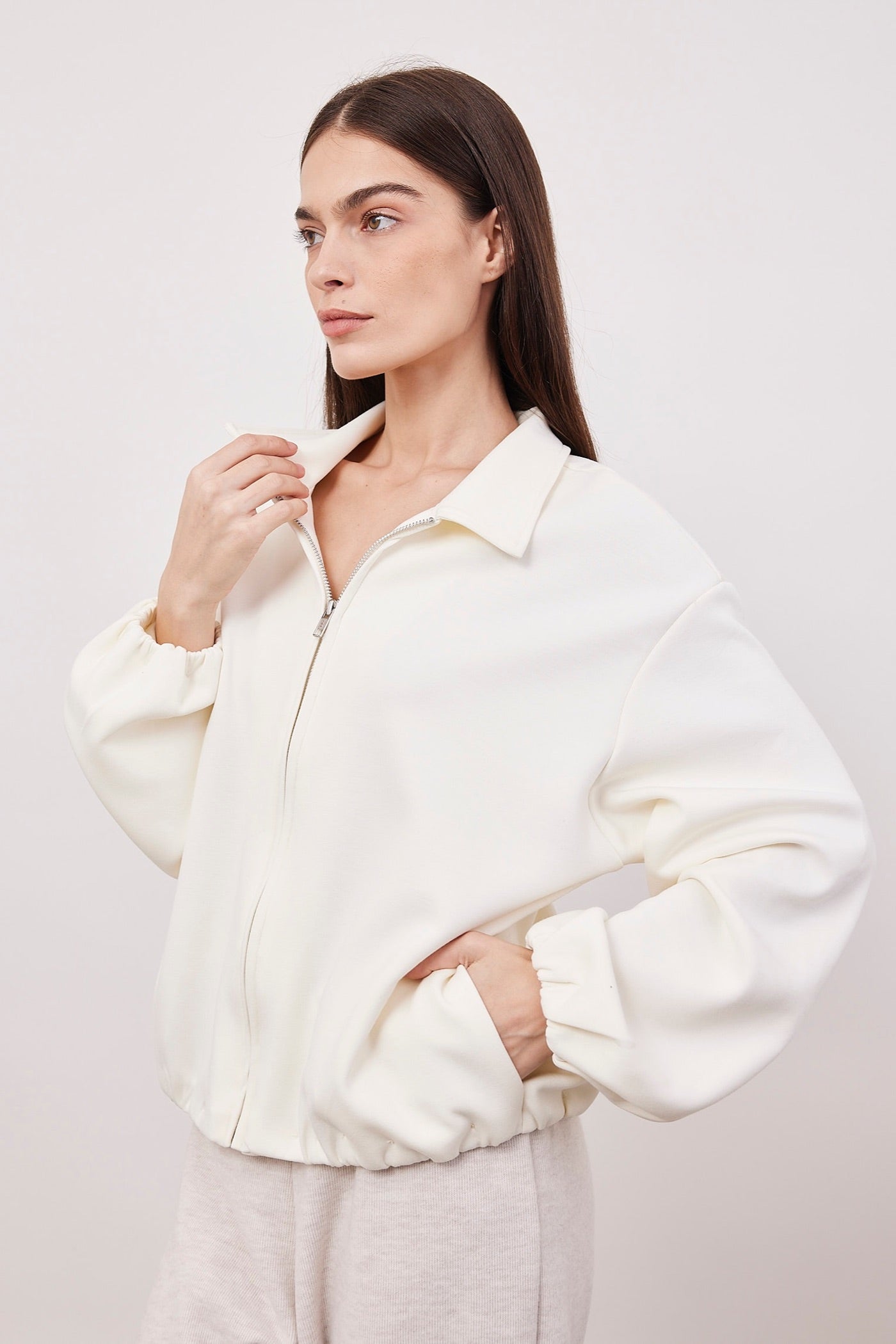 גקט רך עם רוכסן