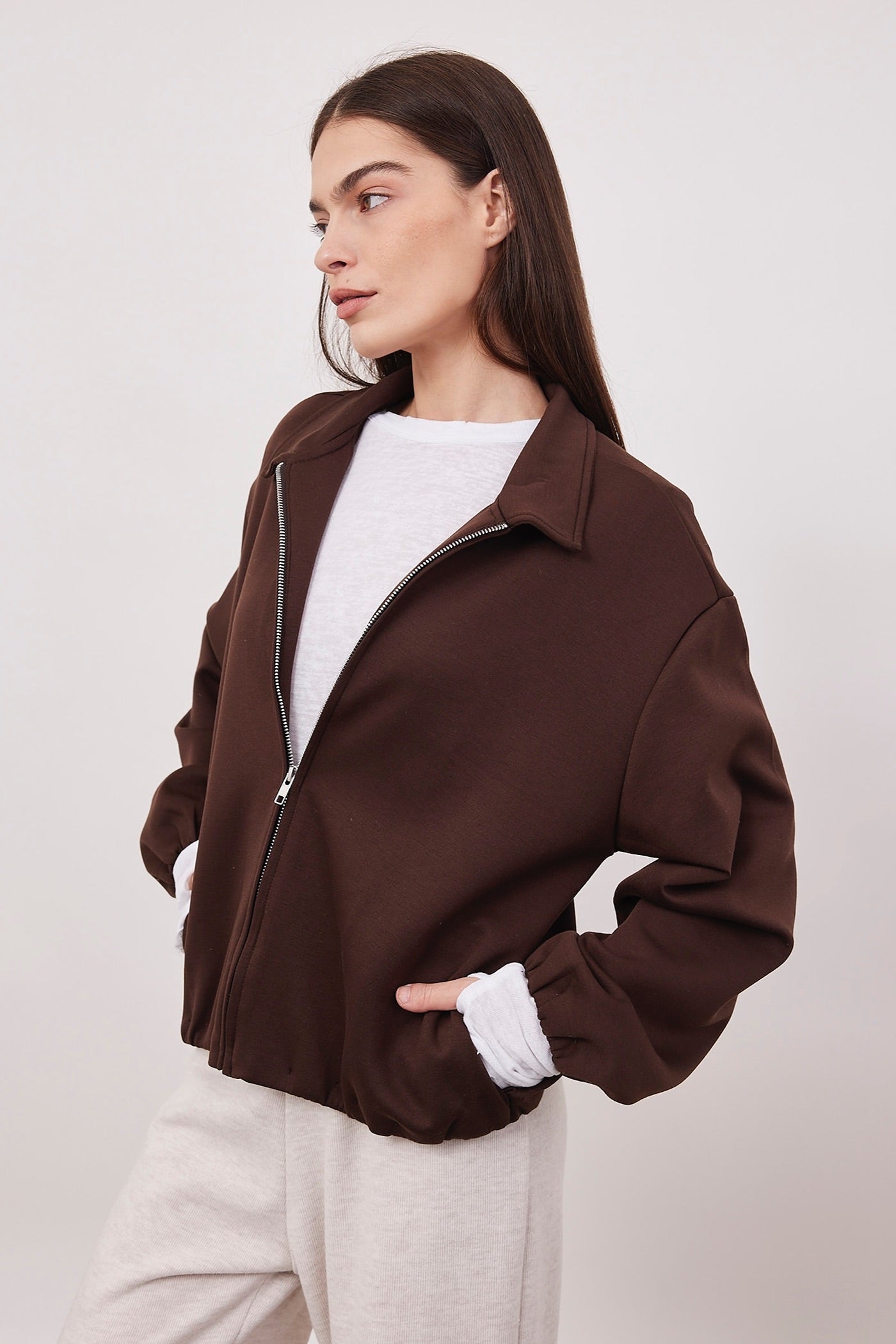 ג׳קט רך עם רוכסן