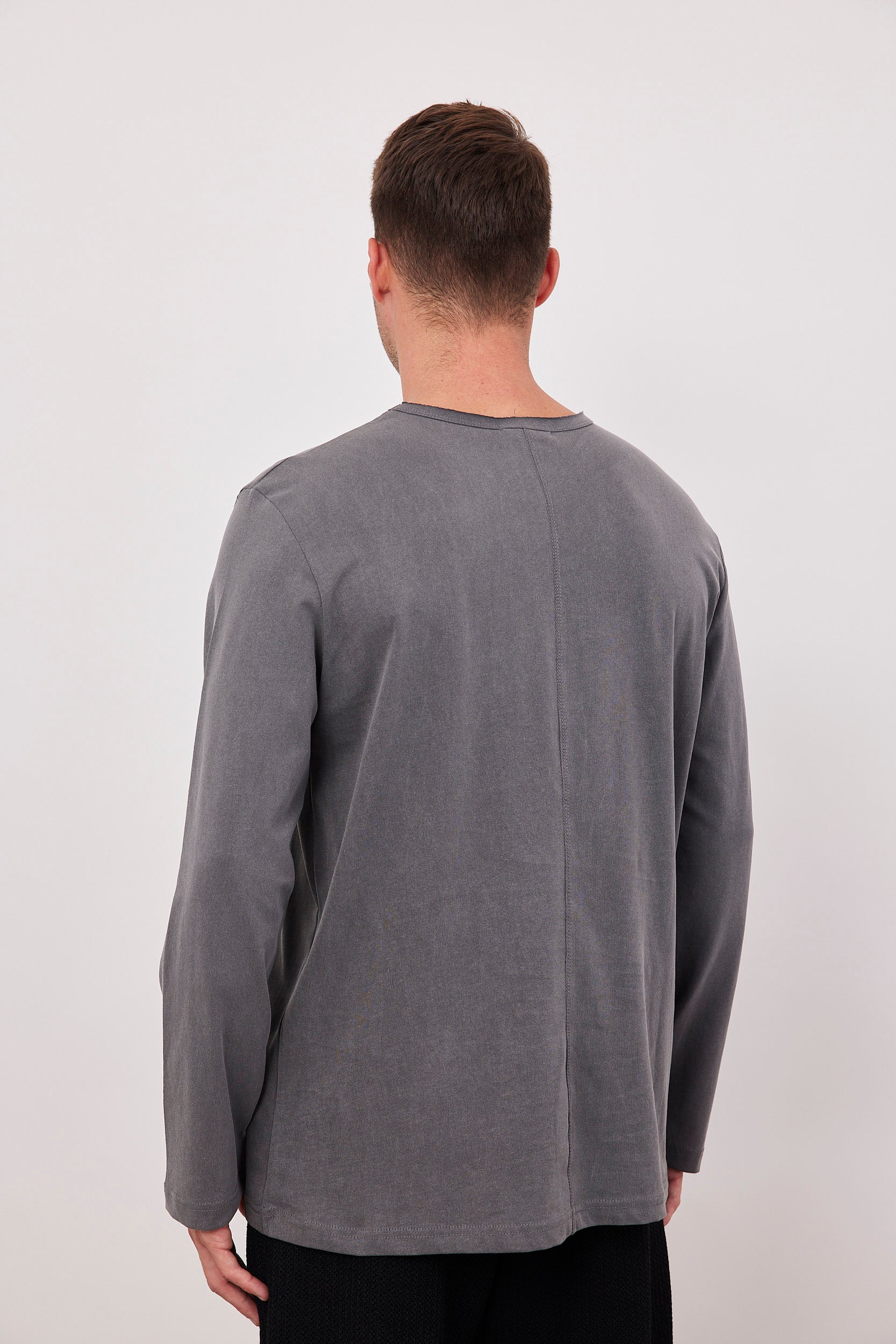 חולצת כותנה ארוכה ווש