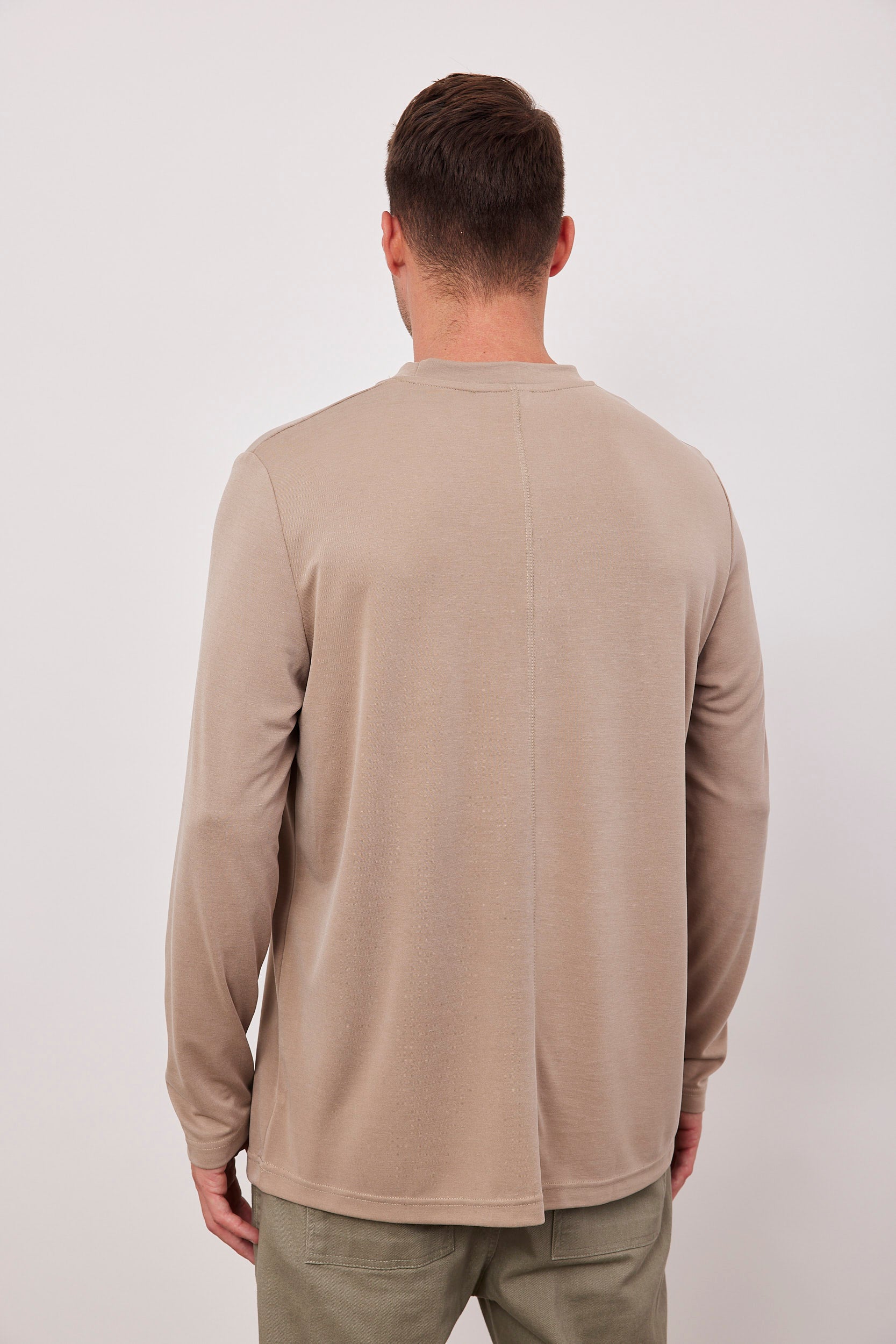 חולצת בד מודל ארוכה