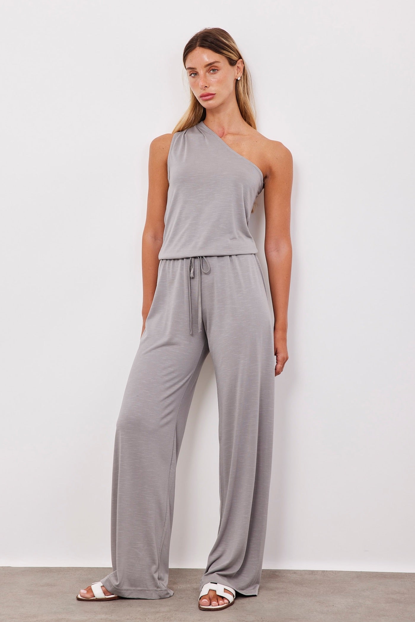 מכנסיים בטקסטורה מבד נשפך - ITAY BRANDS