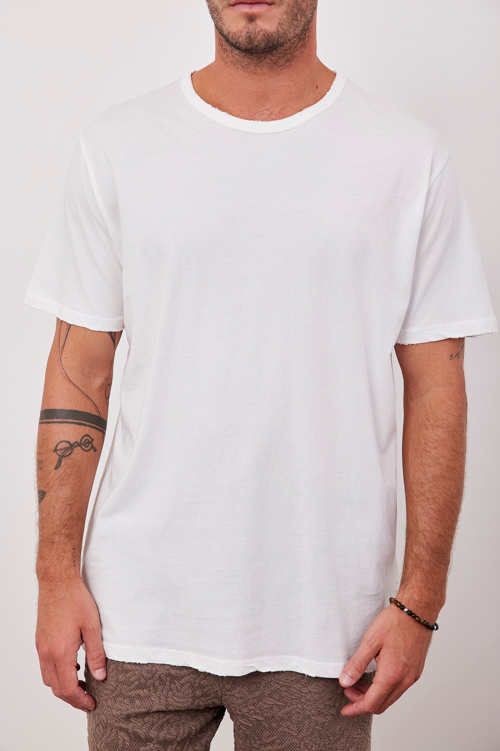 חולצת ווש קצרה עם גימור פרום - ITAY BRANDS