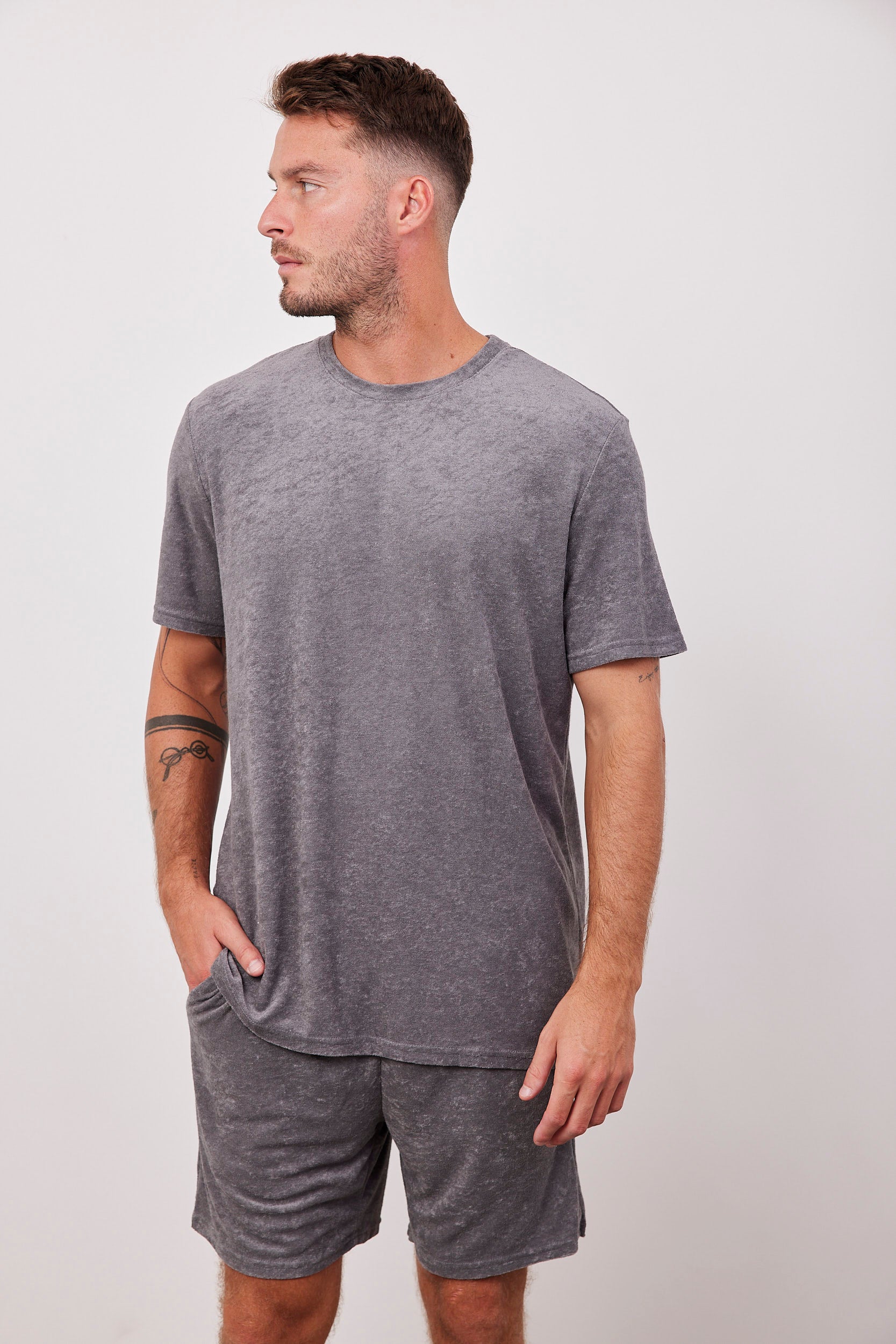 מכנסיים קצרים מבד מגבת - ITAY BRANDS