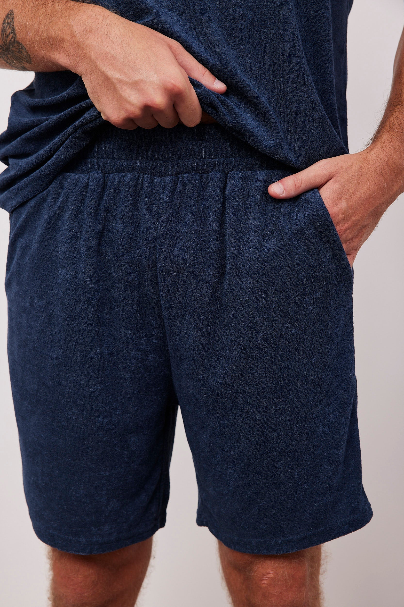 מכנסיים קצרים מבד מגבת - ITAY BRANDS