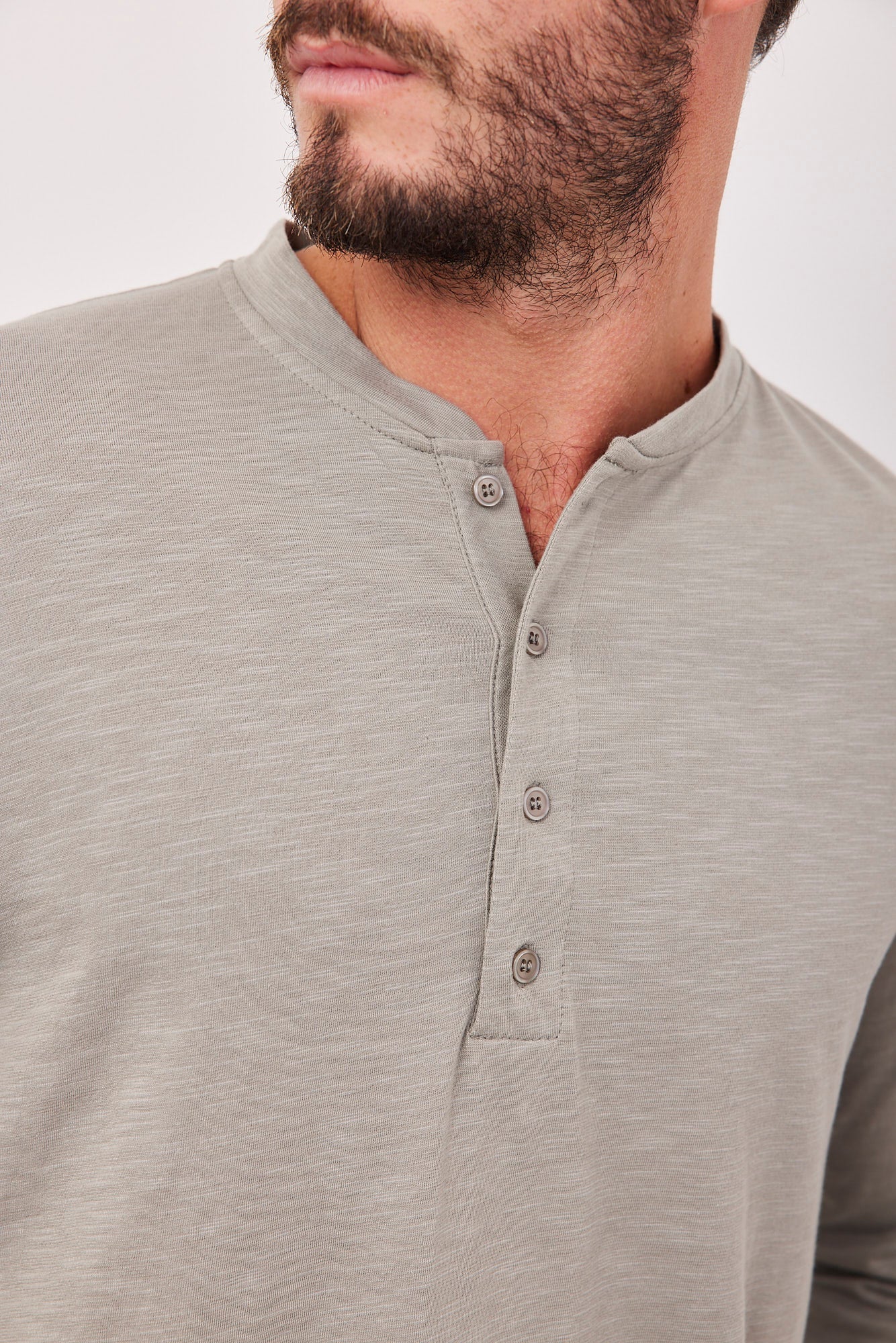 חולצת מלאנז׳ בשילוב כפתורים - ITAY BRANDS