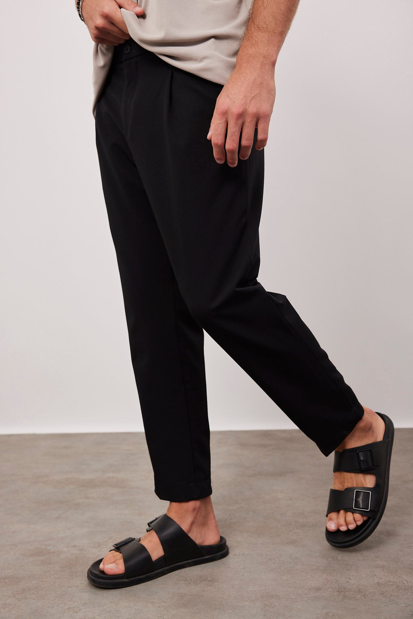 מכנס מחוייט בגזרה ישרה - ITAY BRANDS