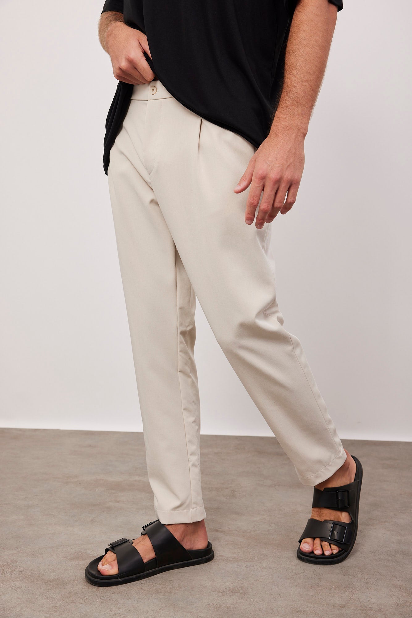 מכנס מחוייט בגזרה ישרה - ITAY BRANDS