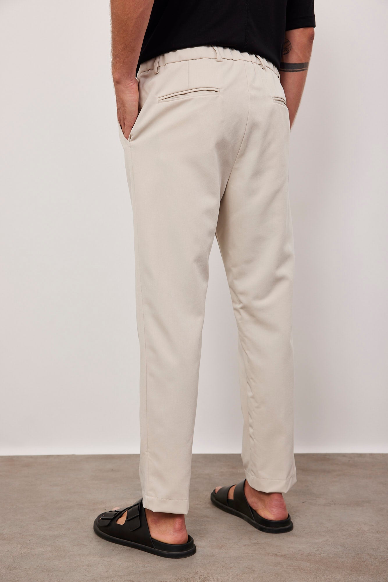 מכנס מחוייט בגזרה ישרה - ITAY BRANDS