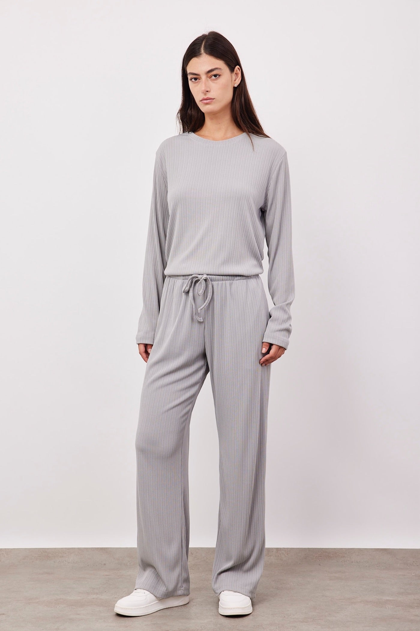 חליפה בטקסטורת פסים - ITAY BRANDS