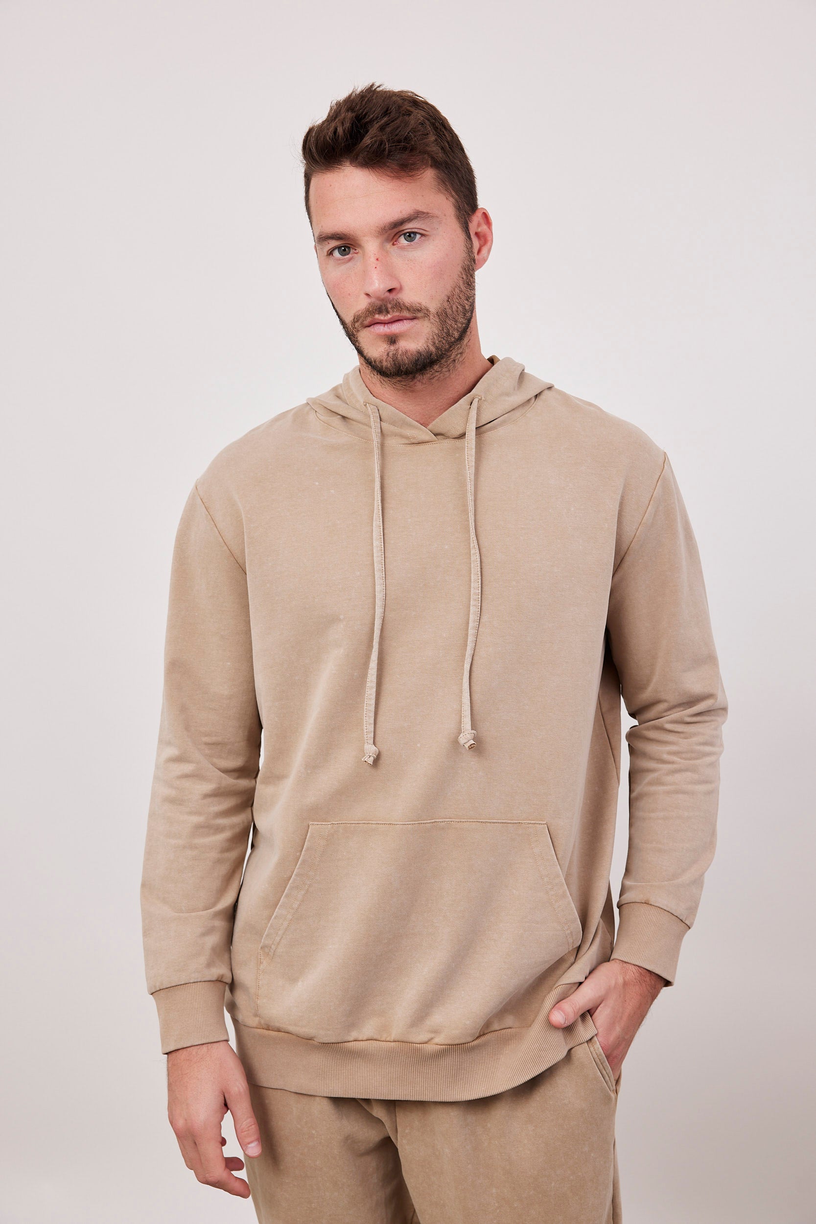 סווטרשט קפוצון עם שרוך