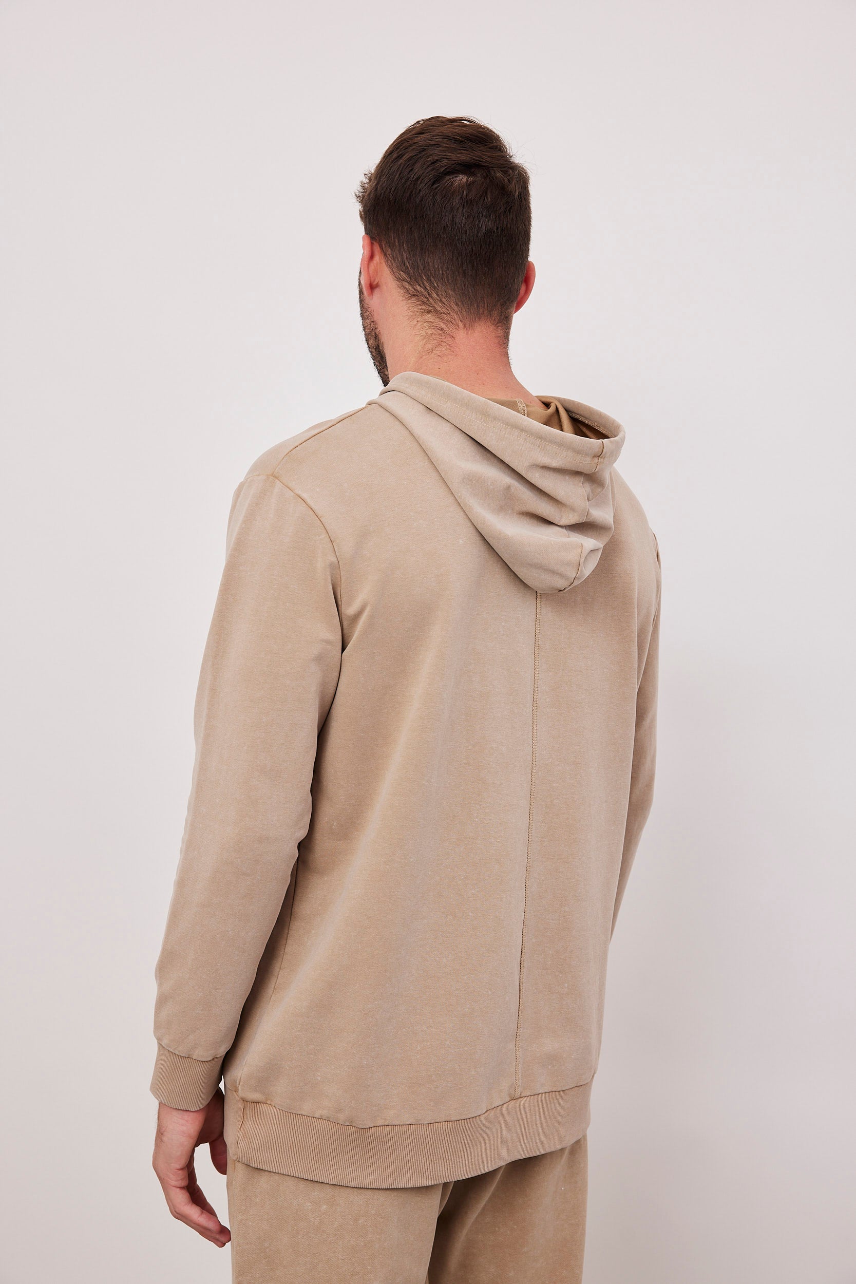 סווטרשט קפוצ'ון עם שרוך