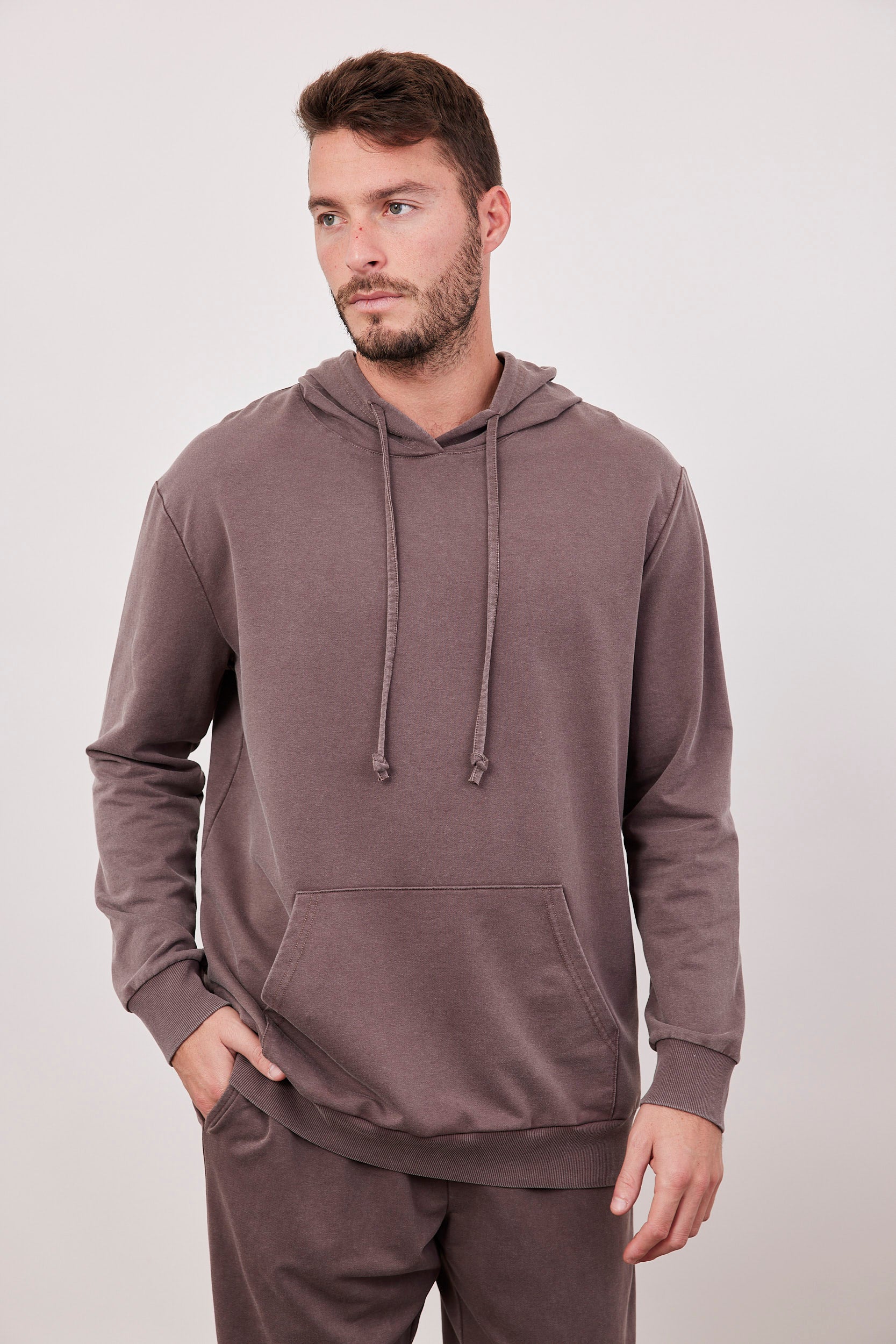 סווטרשט קפוצון עם שרוך