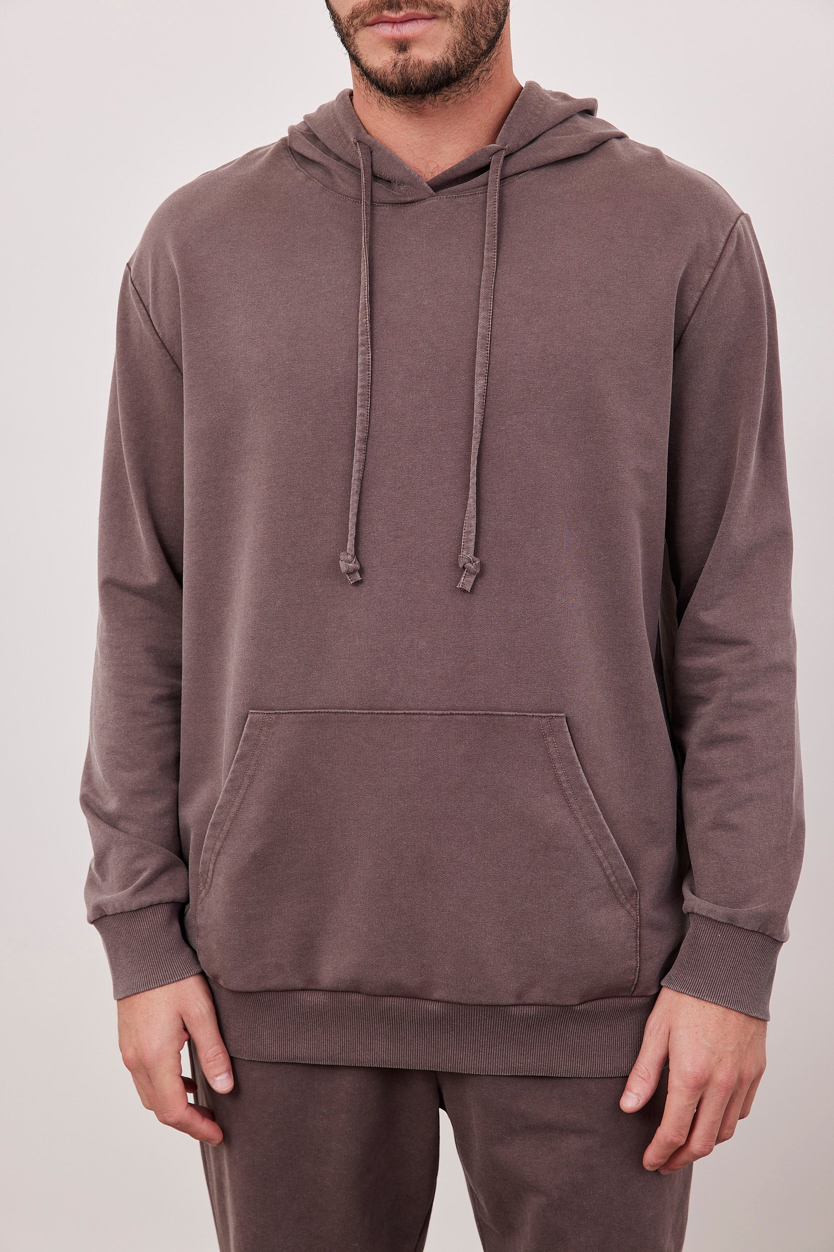 סווטרשט קפוצון עם שרוך