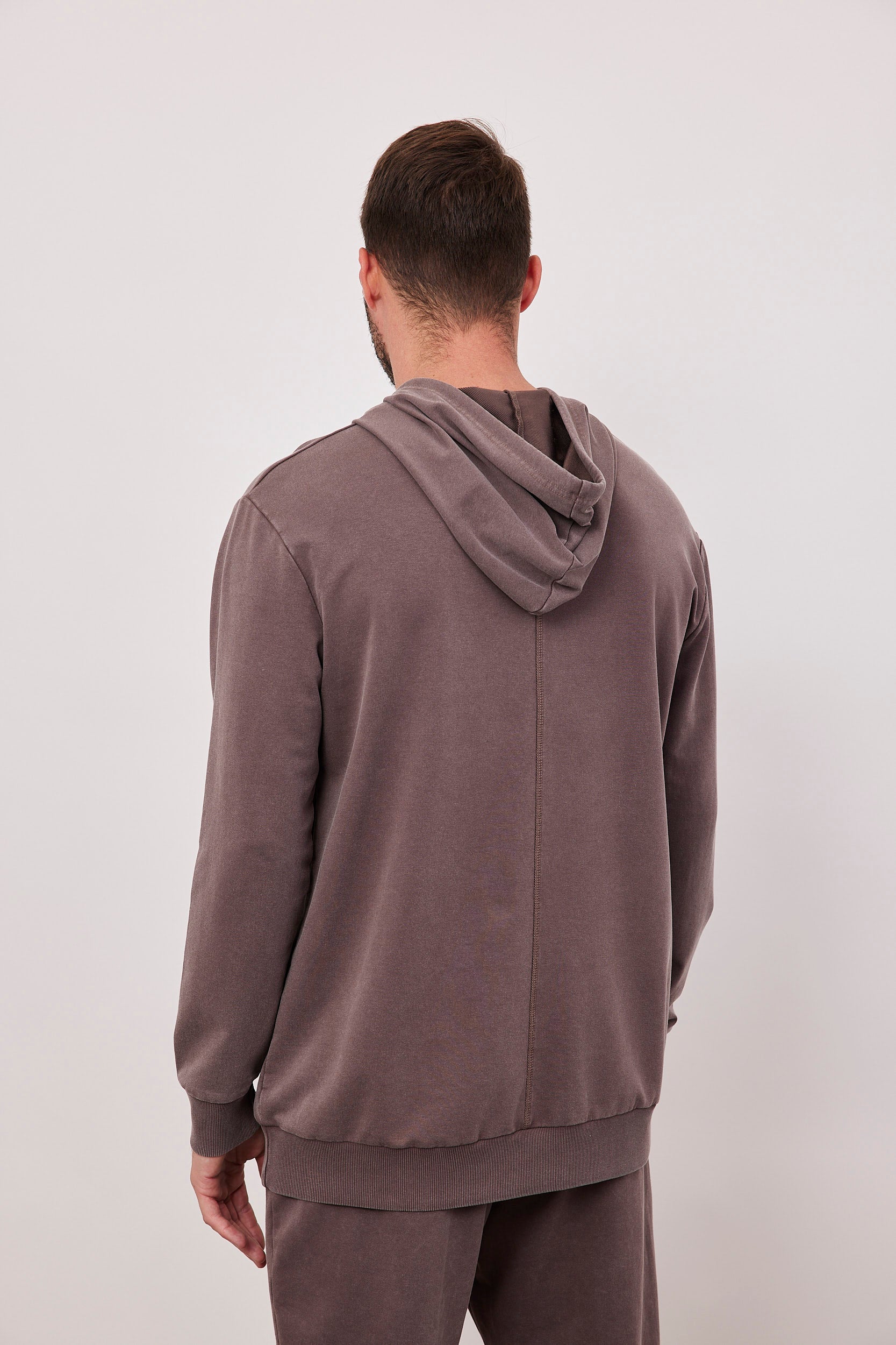 סווטרשט קפוצ'ון עם שרוך