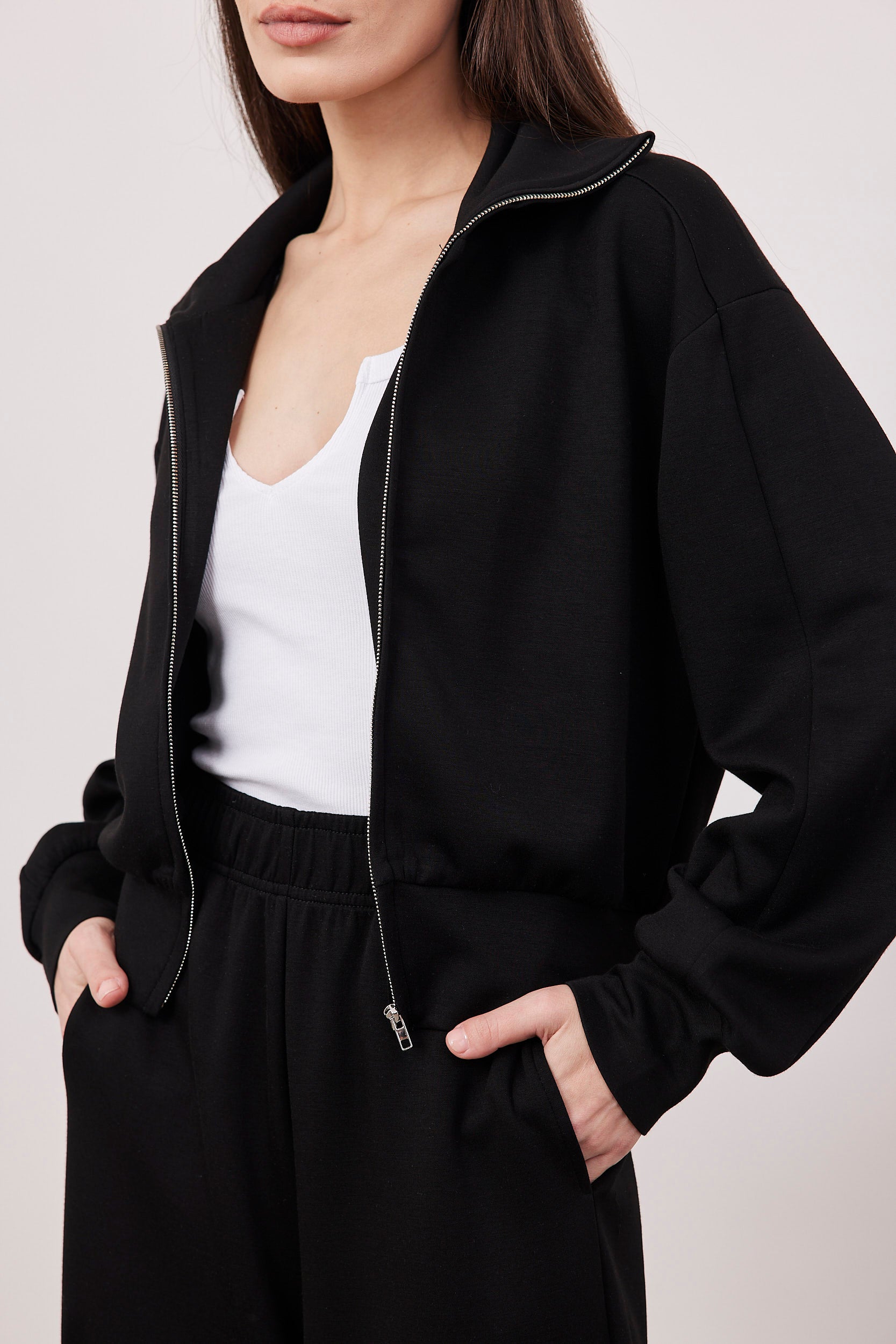 סווטשירט רוכסן ארוך