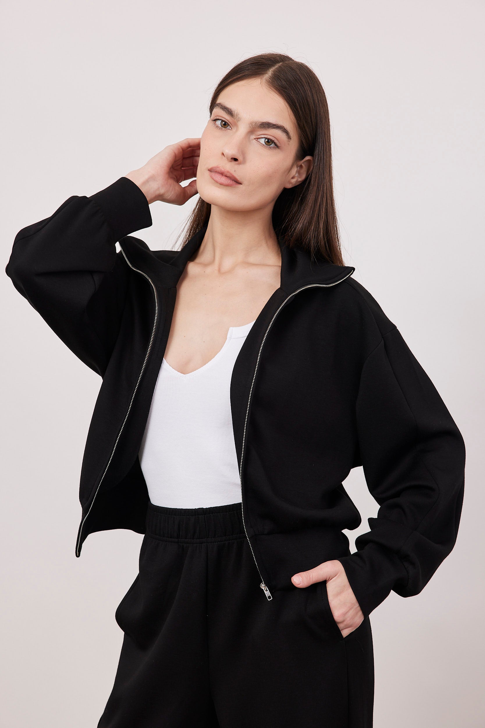 סווטשירט רוכסן ארוך