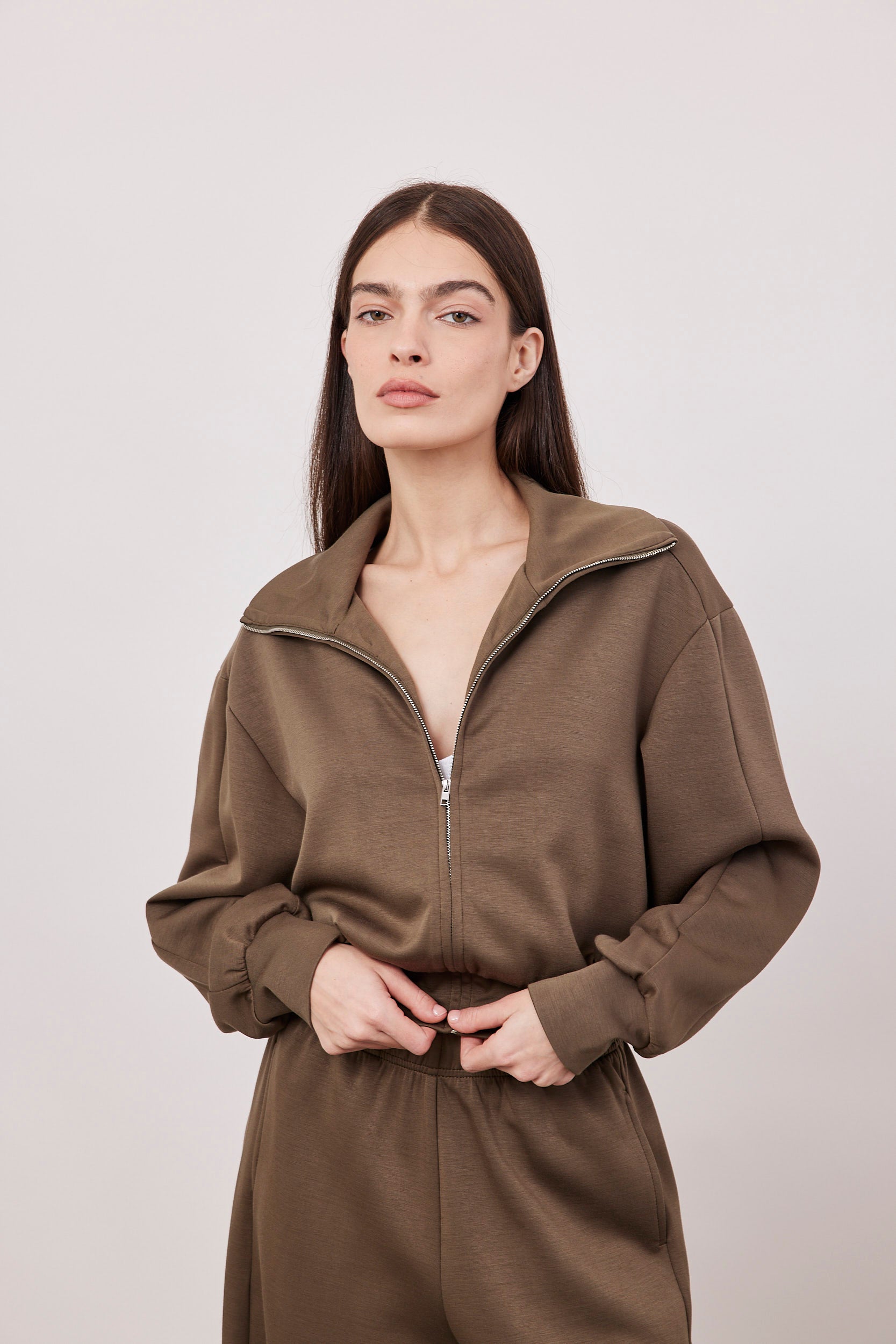 סווטשירט רוכסן ארוך