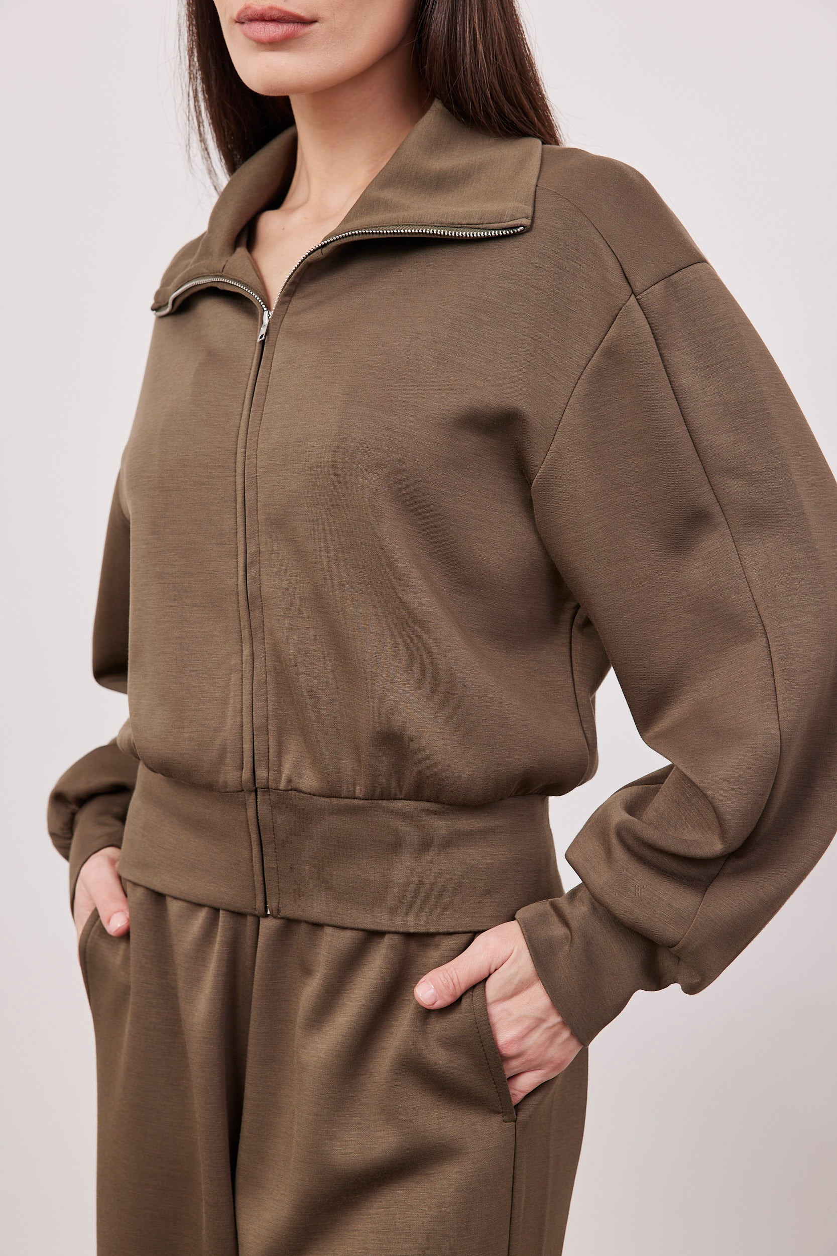 סווטשירט רוכסן ארוך