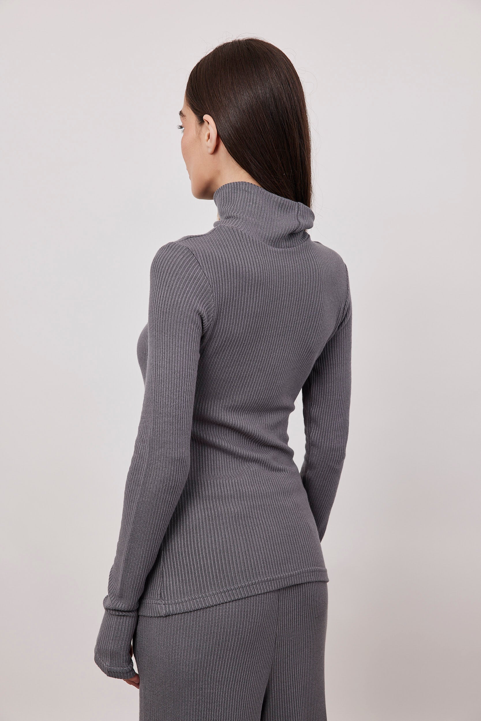 חולצת גולף בטקסטורת פסים