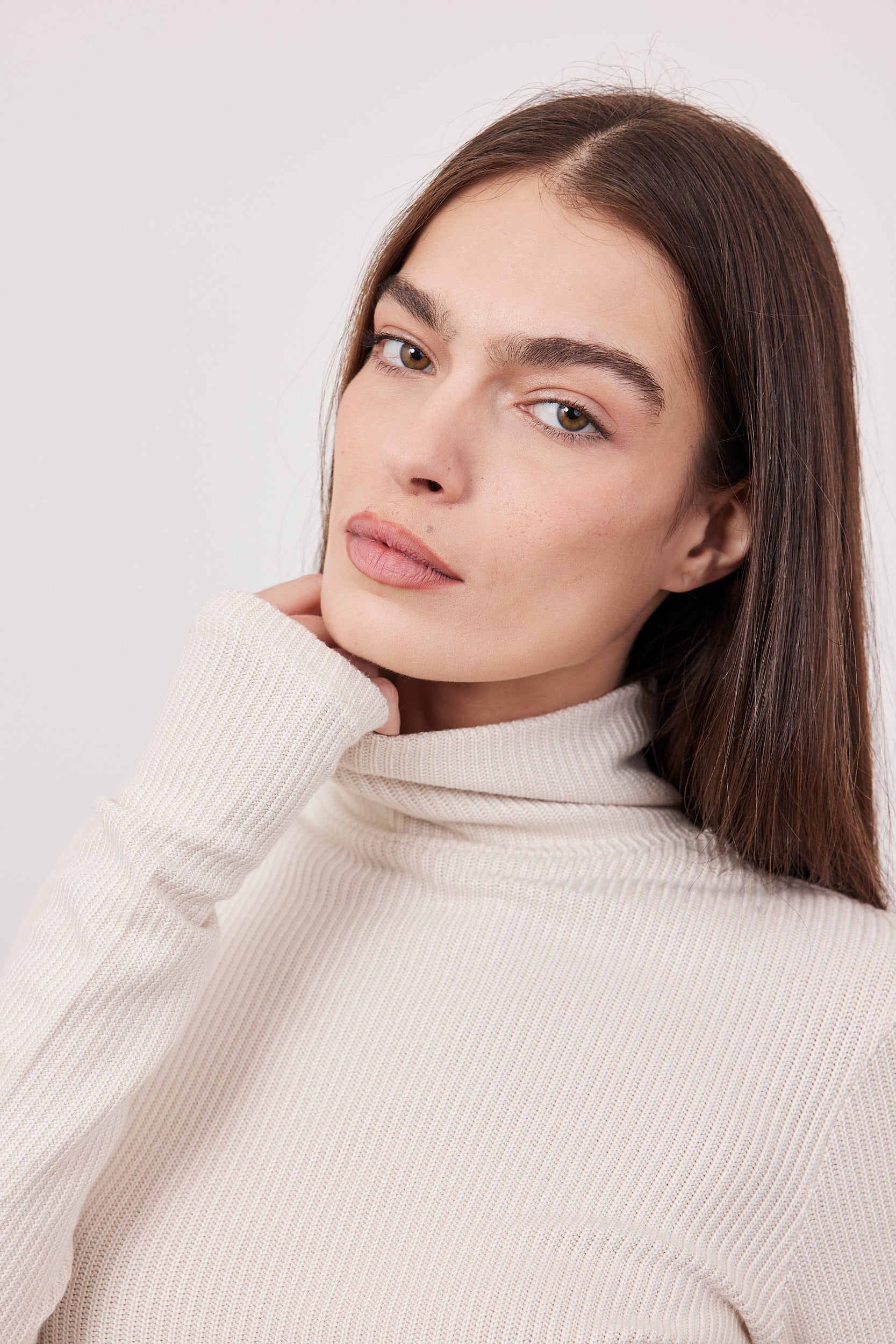 חולצת גולף בטקסטורת פסים