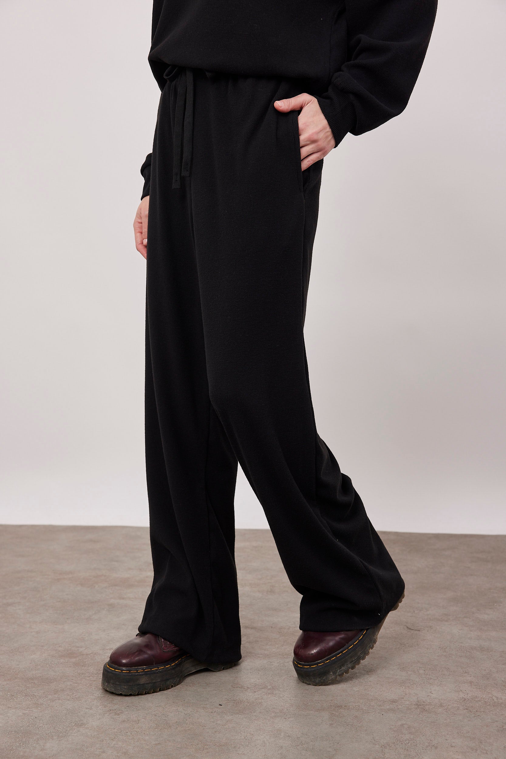 מכנסי ריב סריג