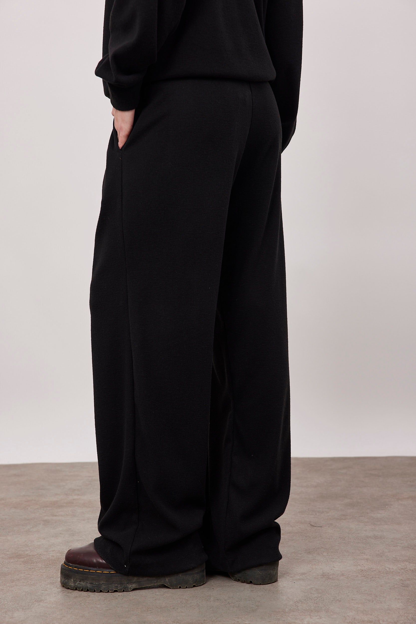 מכנסי ריב סריג