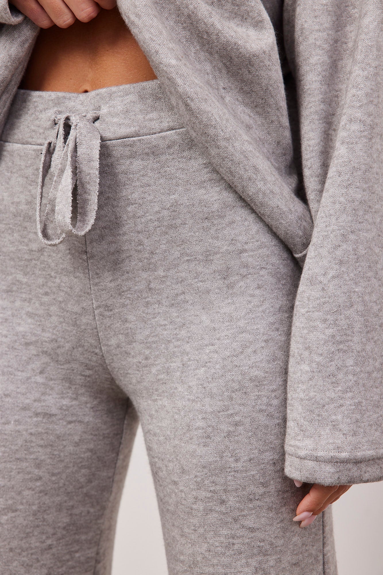 מכנסי סריג עם קשירה - ITAY BRANDS