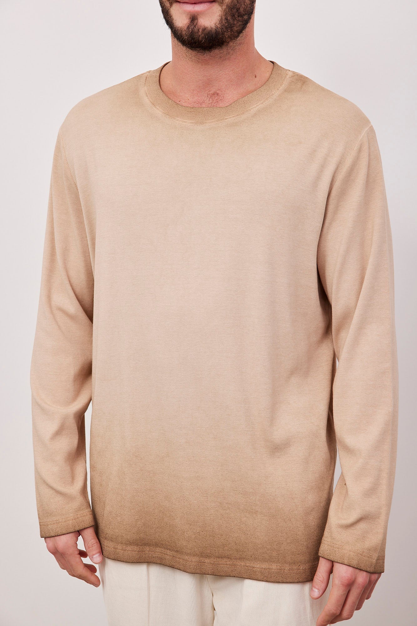 חולצה ארוכה בסיומת ווש - ITAY BRANDS