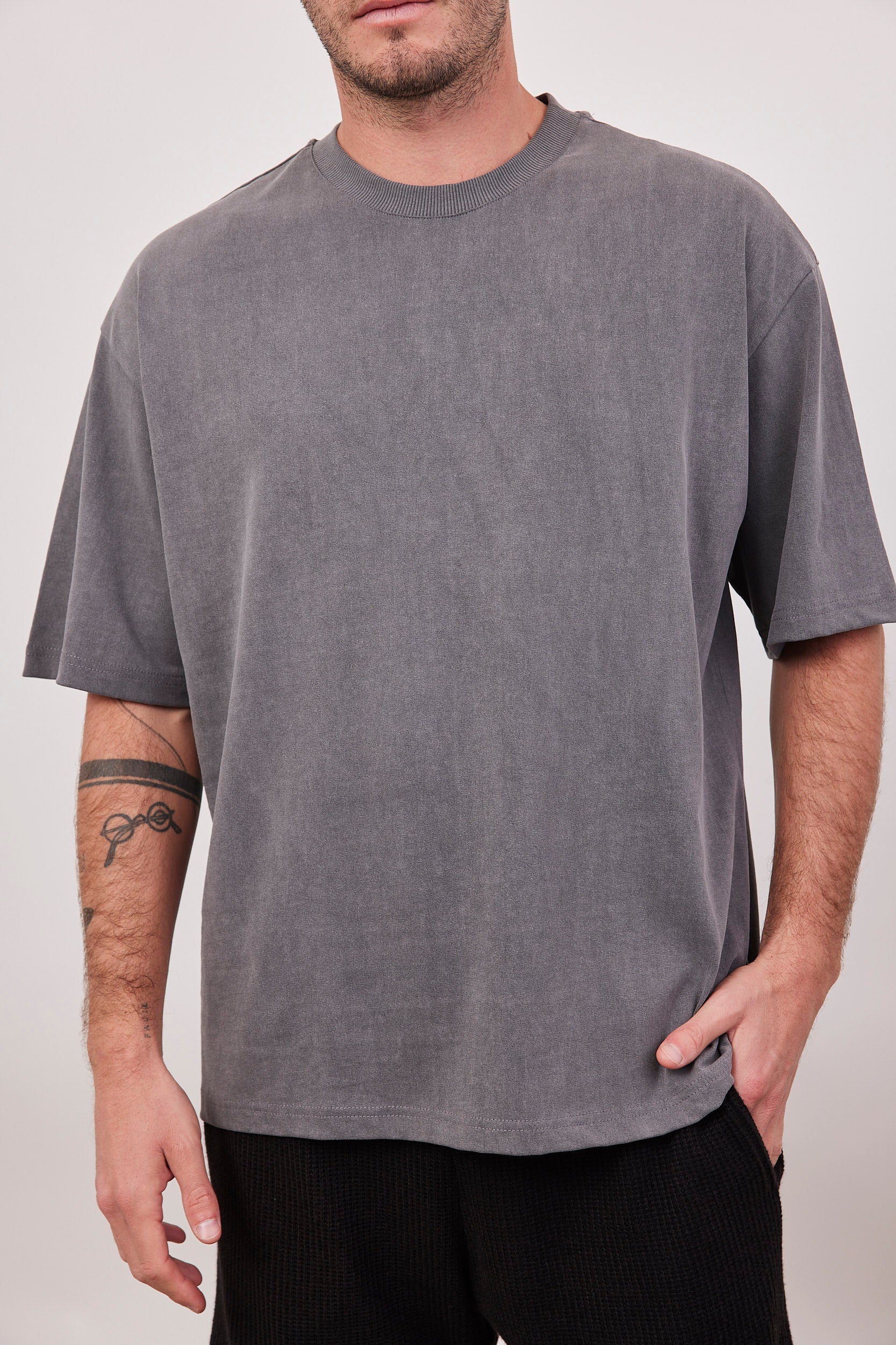 טי-שירט ווש כותנה