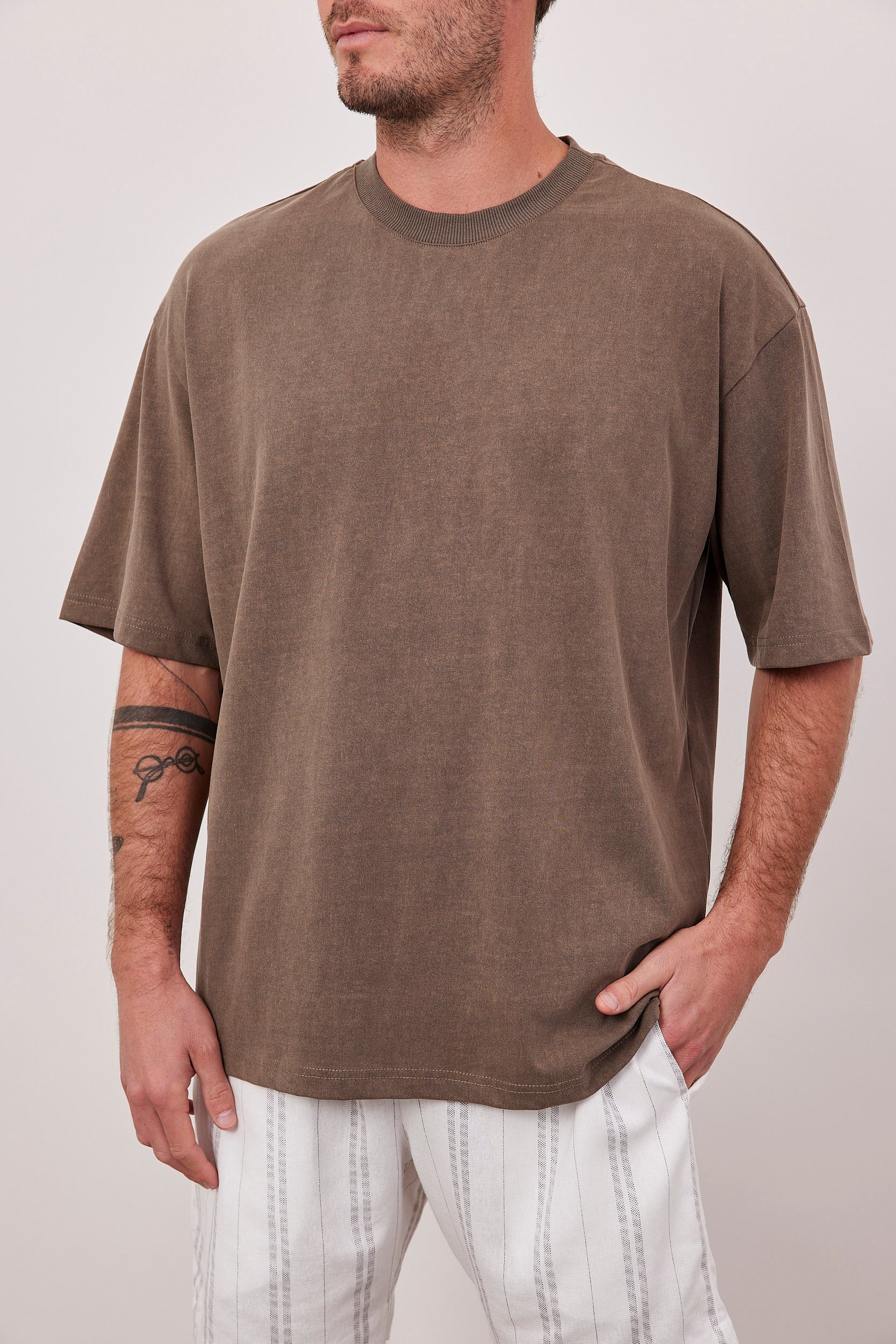 טי-שירט ווש כותנה