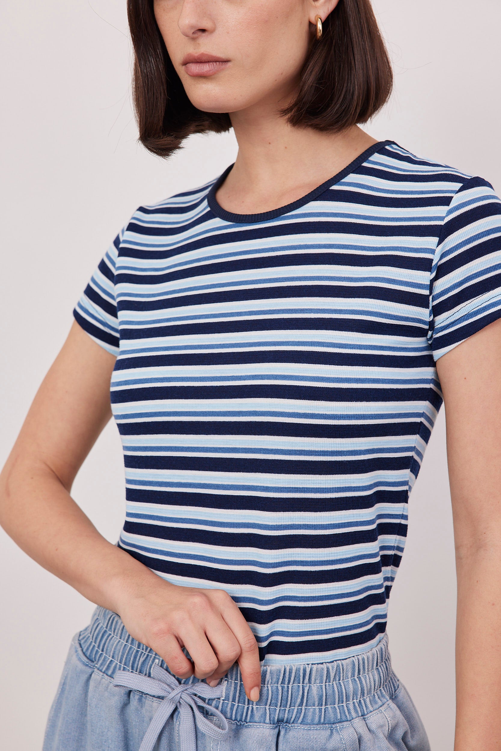 טי-שירט ריב פסים